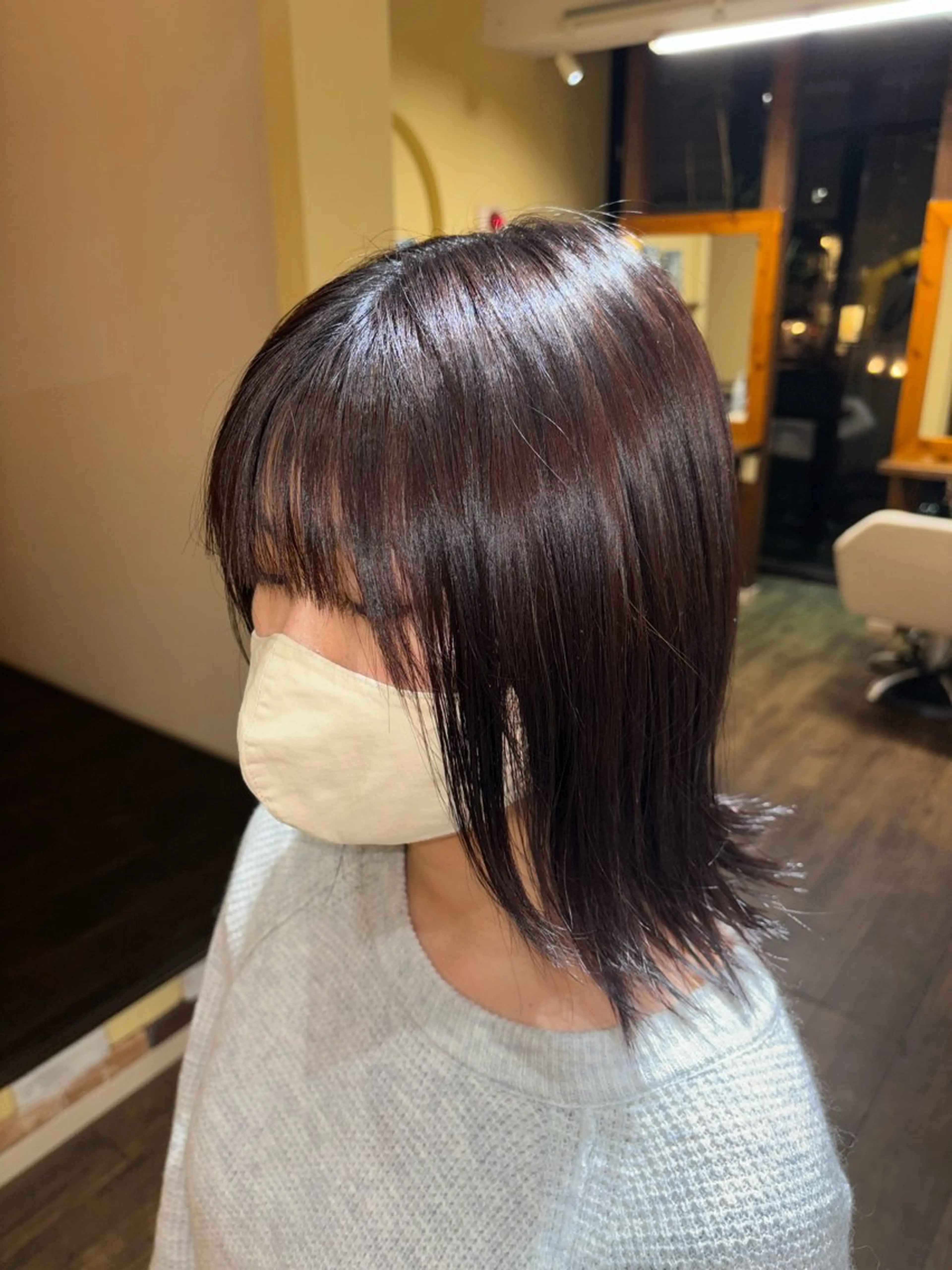 カラー ブラウンカラー ナチュラルブラウン marinate所属・小寺 ゆらのヘアスタイル