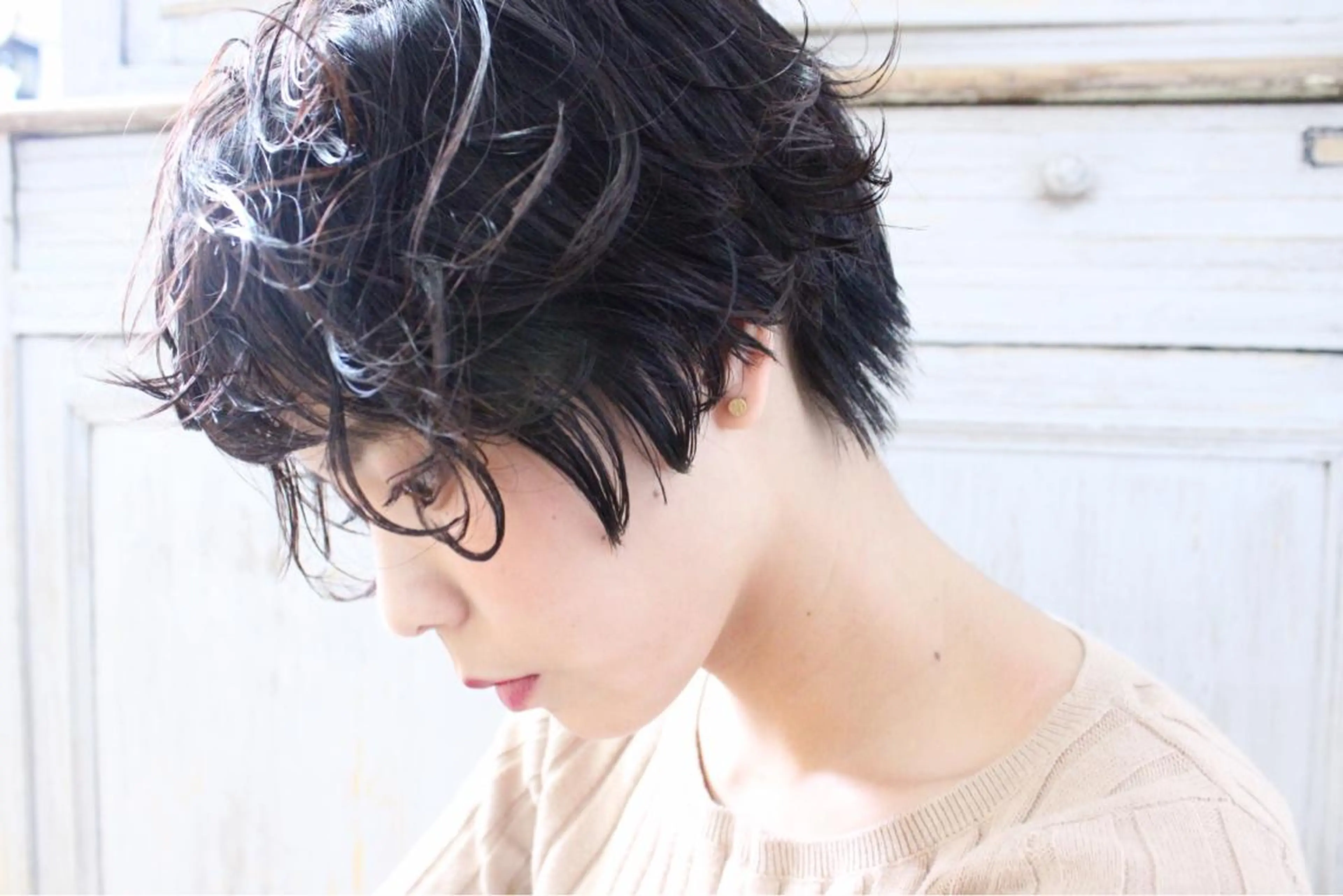 ショート カラー パーマ ooit所属・ooit 【オーイット】のヘアスタイル