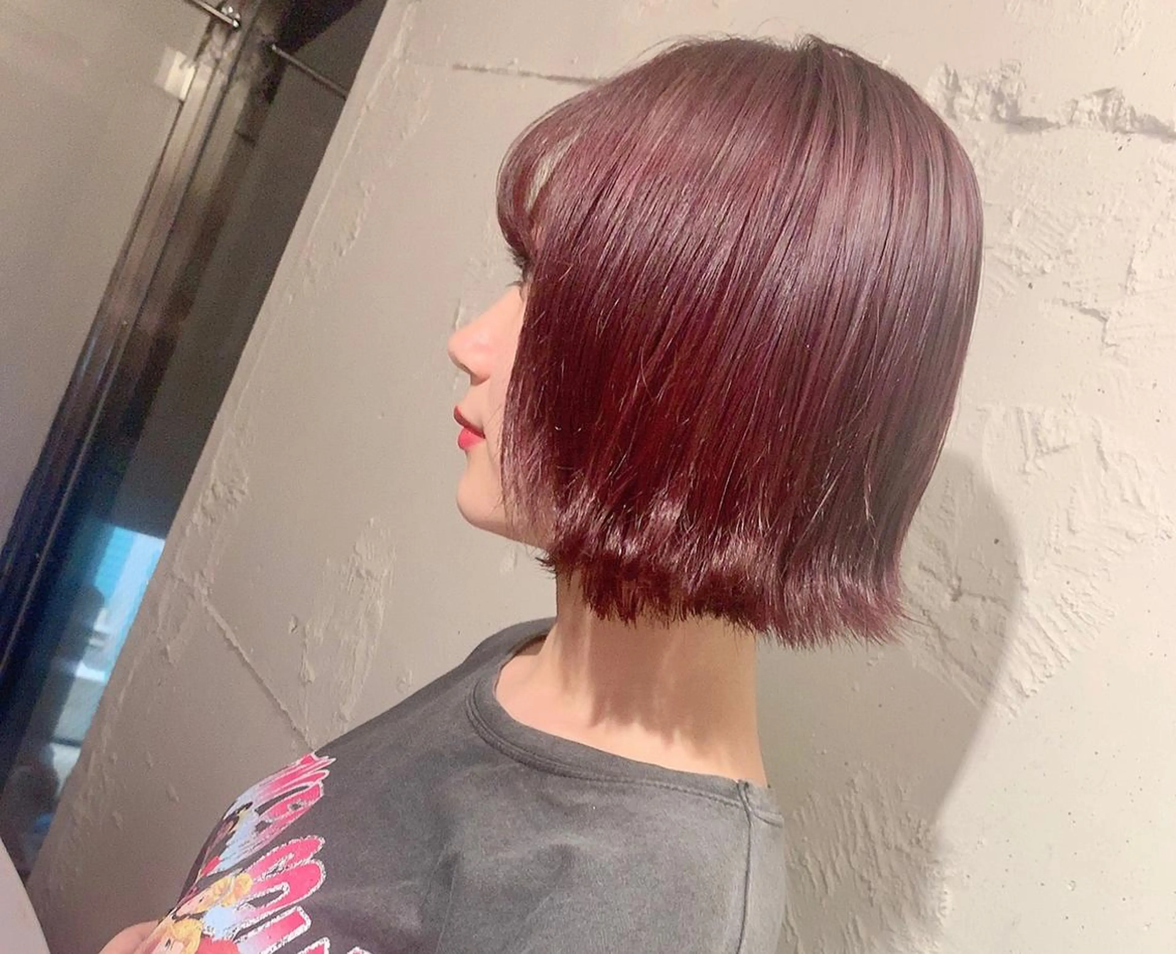 ショート カラー 髙橋 優菜のヘアスタイル