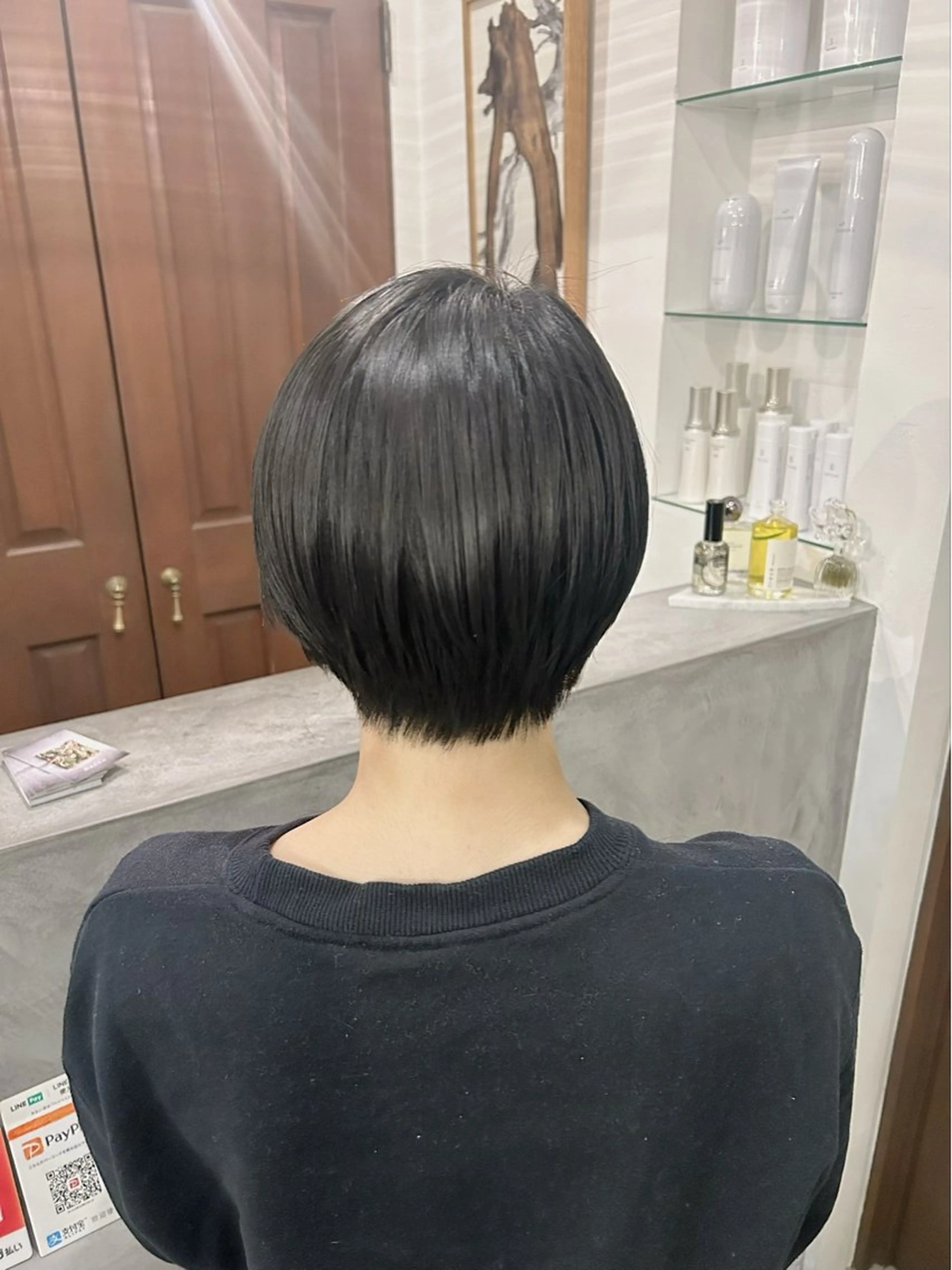 ショート ハンサムショート ショートヘア hairsalon necco所属・谷澤 朋佳のヘアスタイル