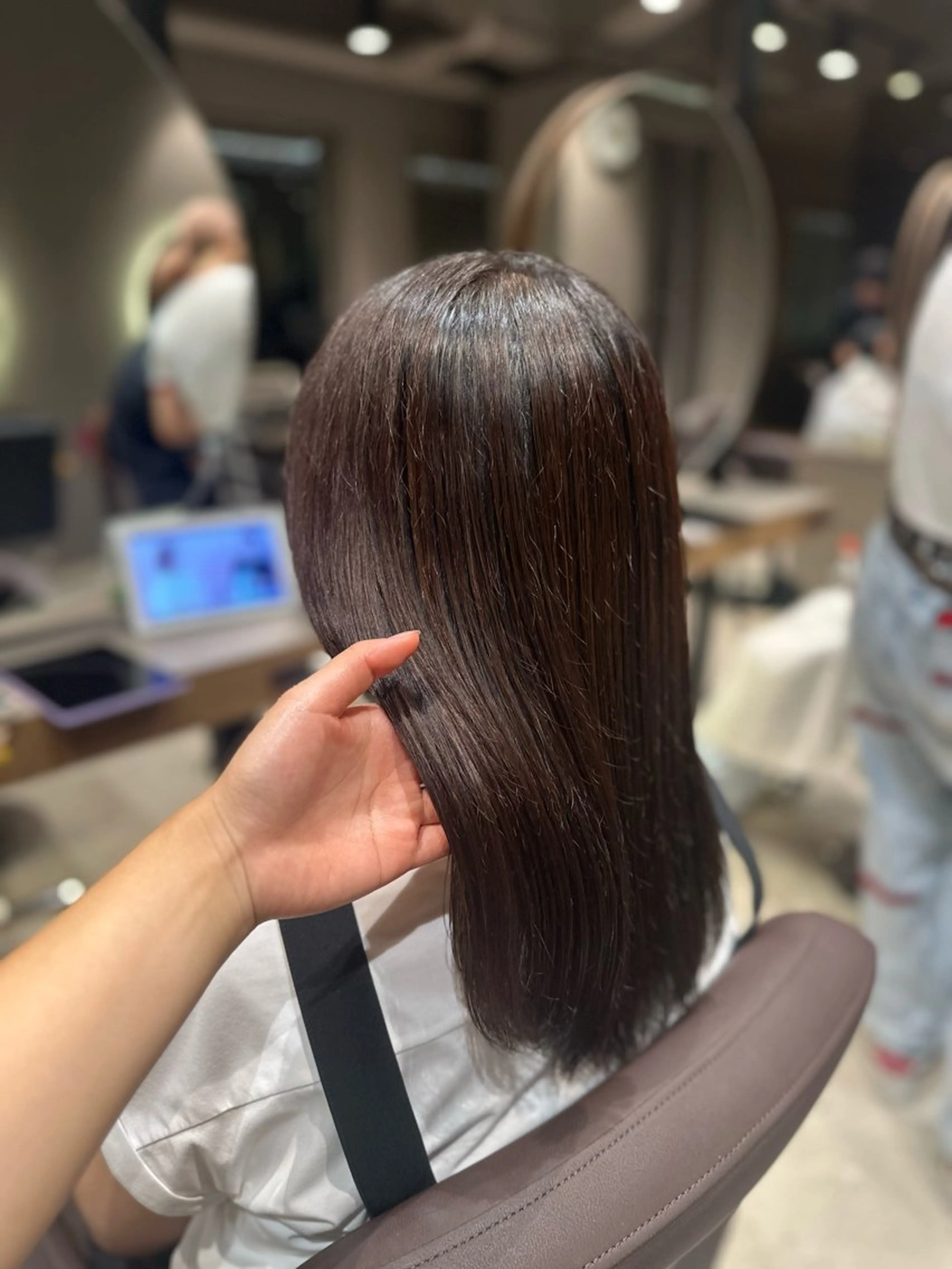 ミディアム ヘアカラー 🖤ྀི渡邉 あみか🖤ᩚのヘアスタイル