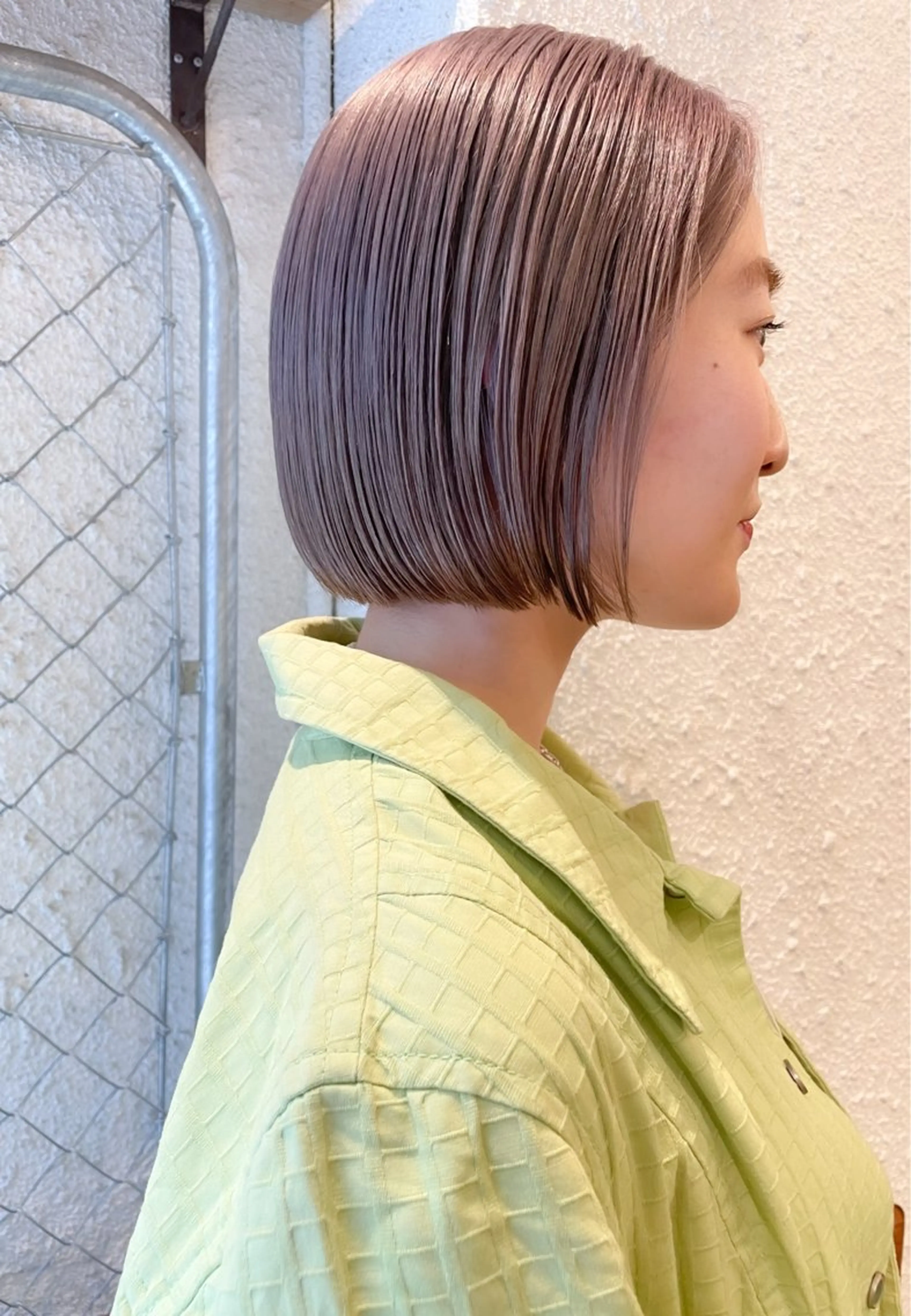 ショート カラー パーマ ヘアアレンジ 美髪改善/レイヤー カット🫧辻未侑のヘアスタイル