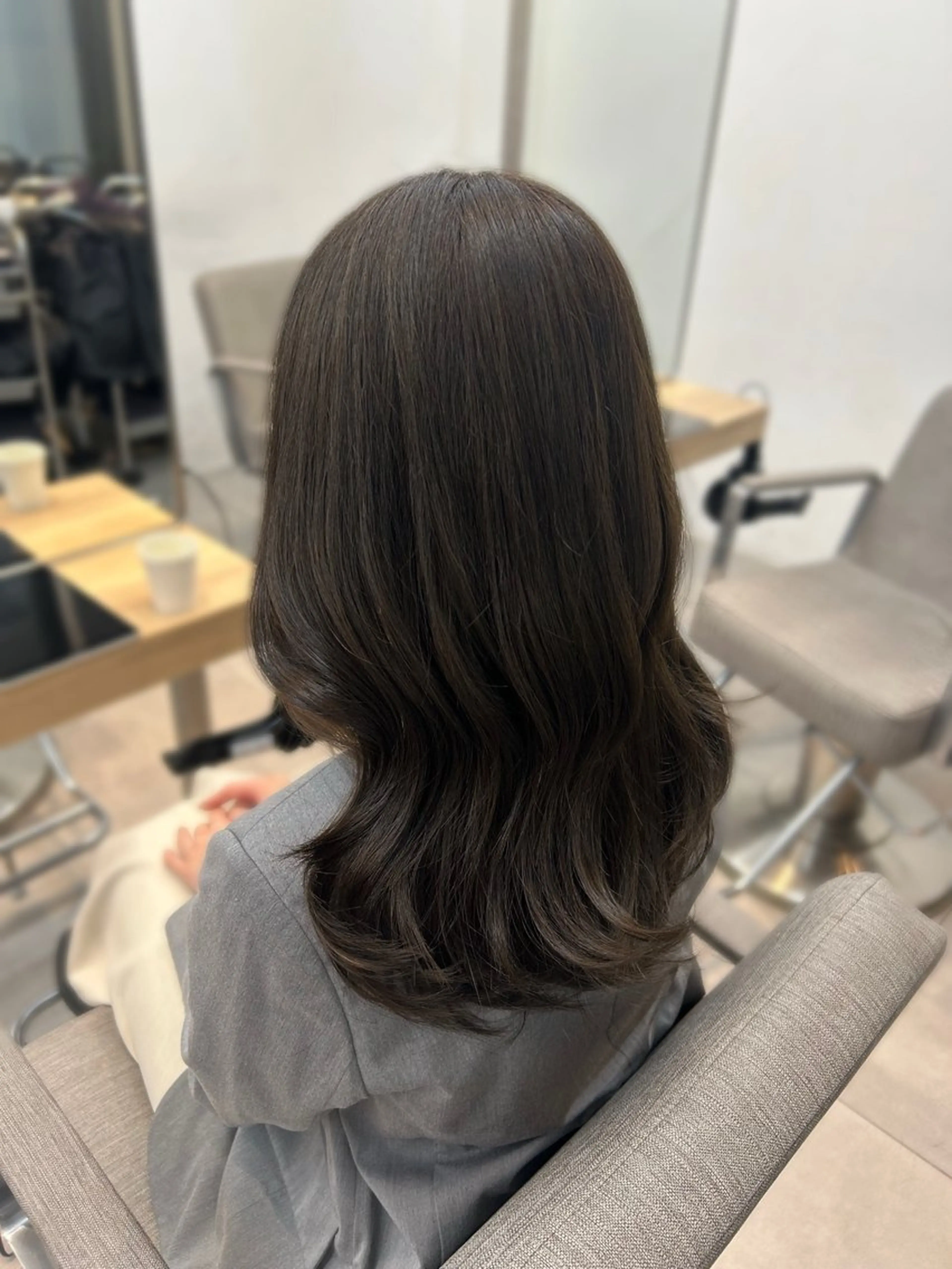 ミディアム カット ヘアカラー nok銀座所属・🌷暖色/艶髪/銀座 /norika🌷のヘアスタイル