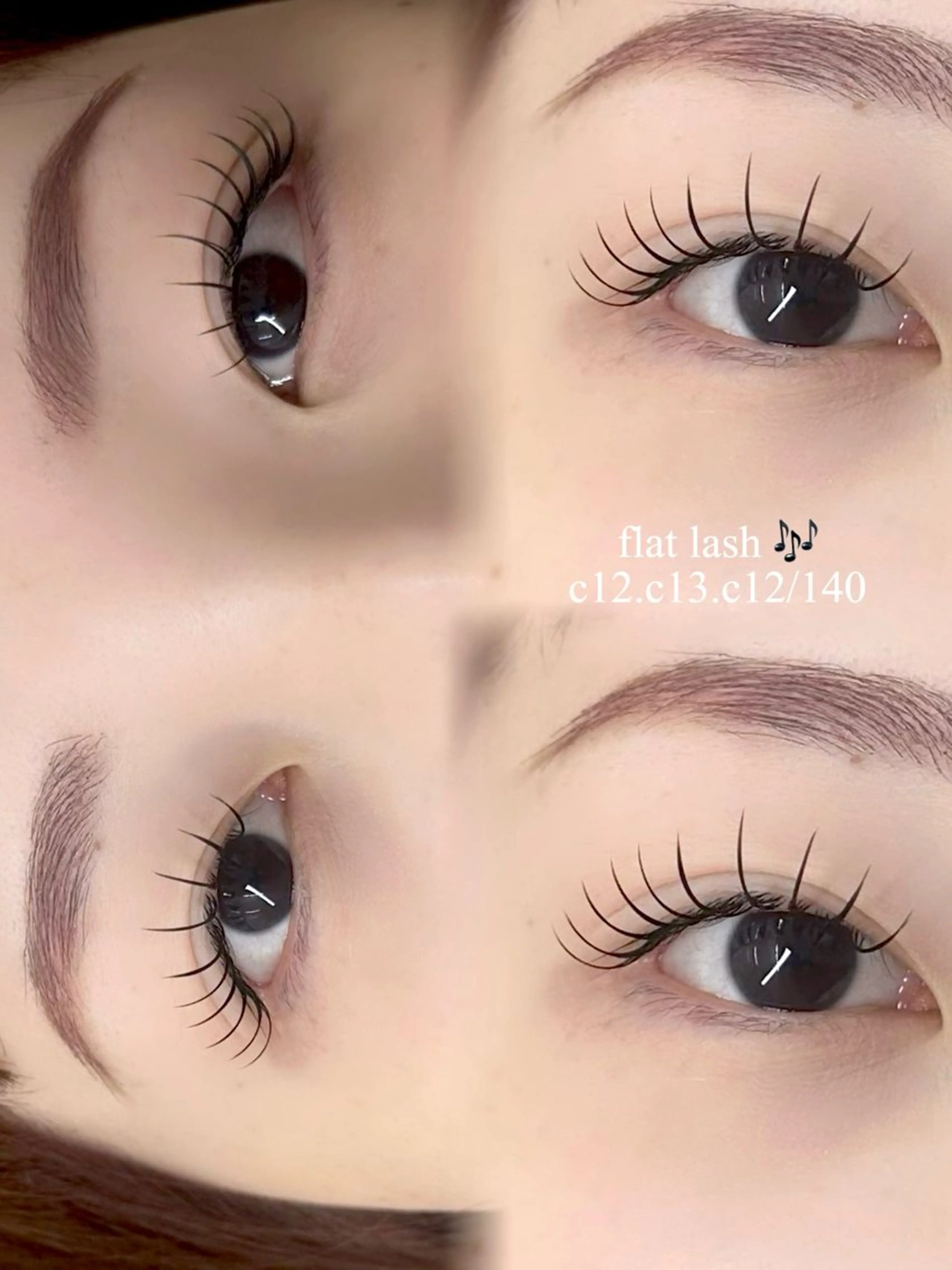 マツエク・マツパ Hina [ niu ]のマツエク・マツパデザイン