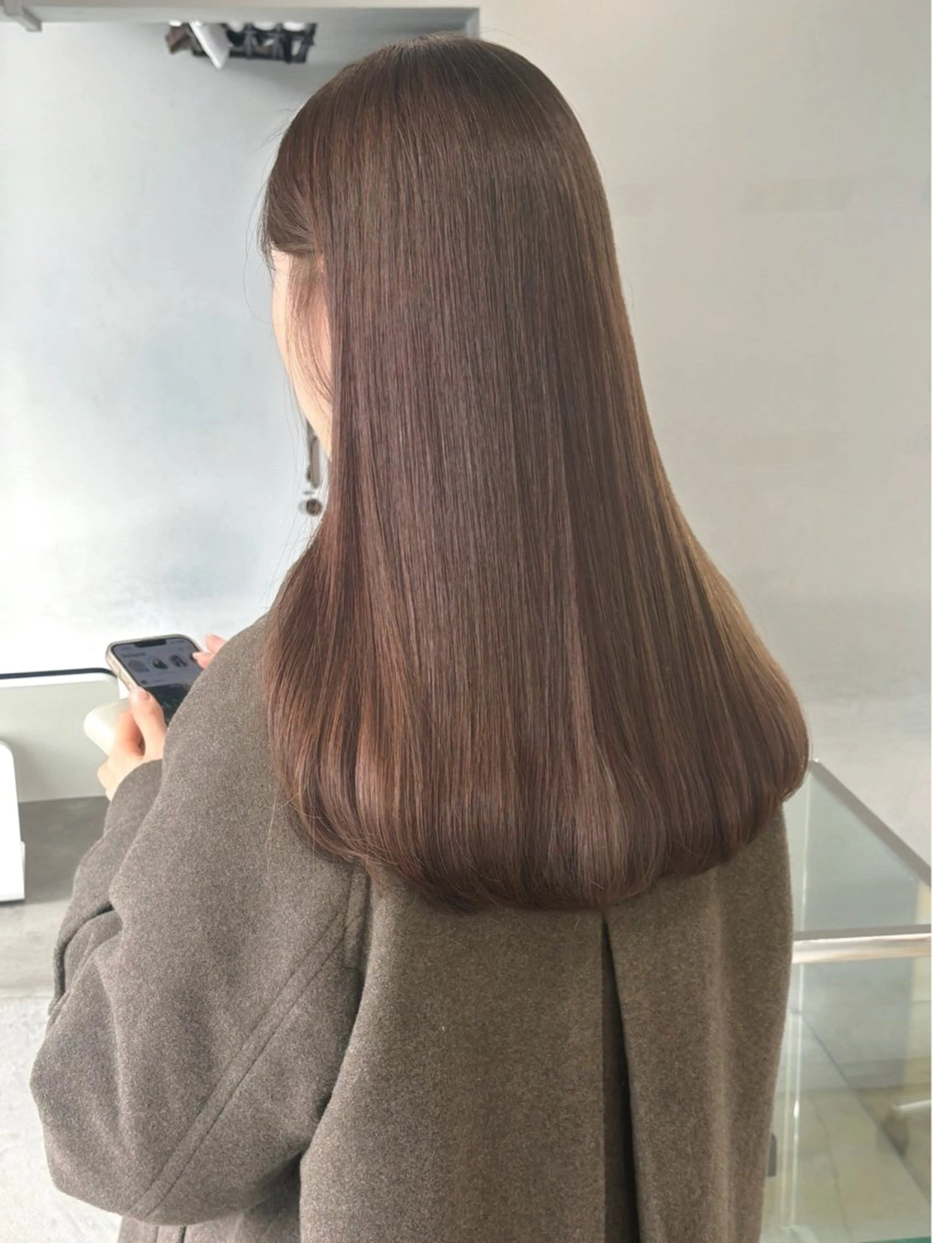 ロング mihiro 美優のヘアスタイル
