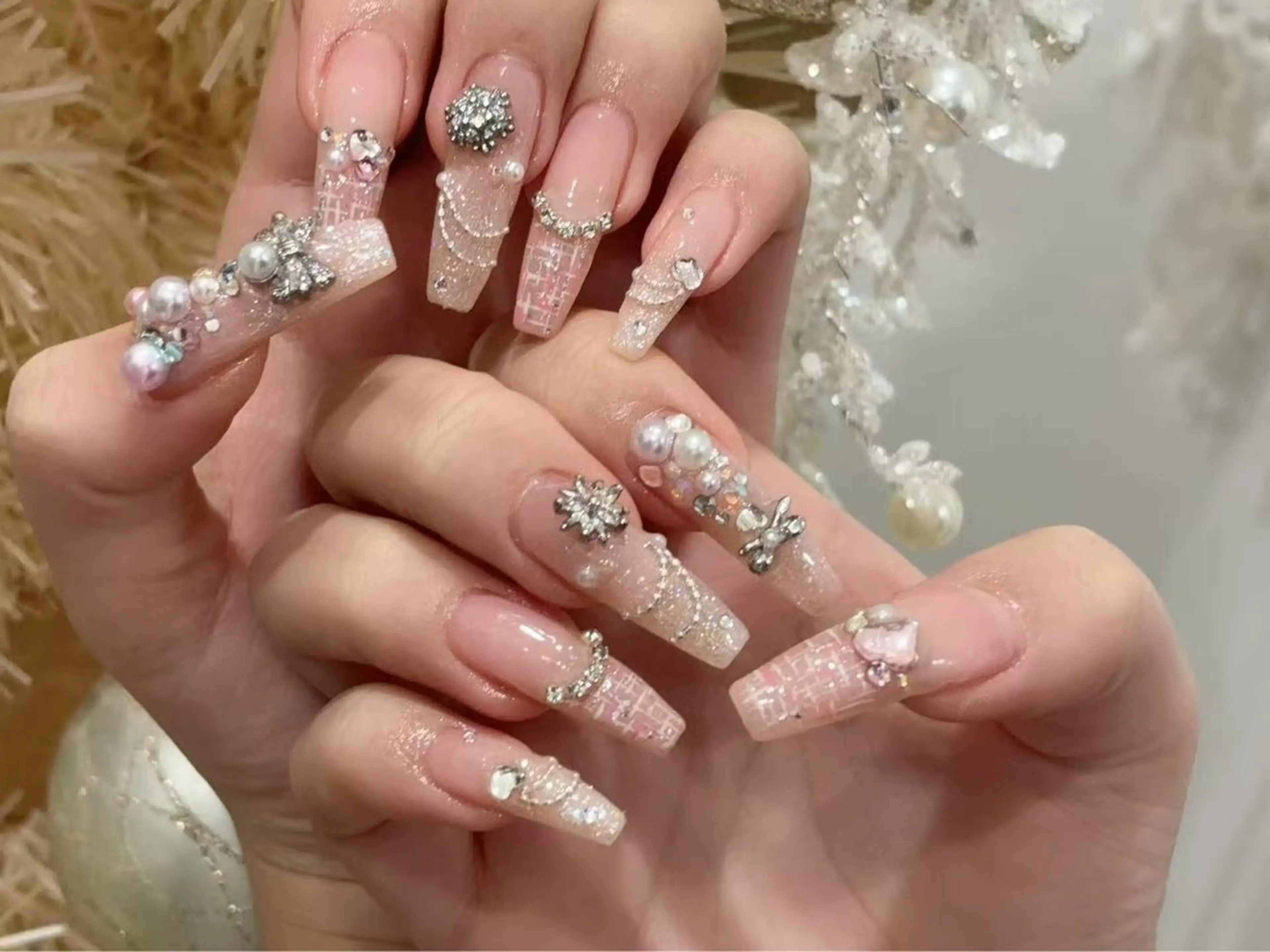 ロング Nail Salon Celine 柏店所属・Nail Salon Celine柏店のネイルデザイン