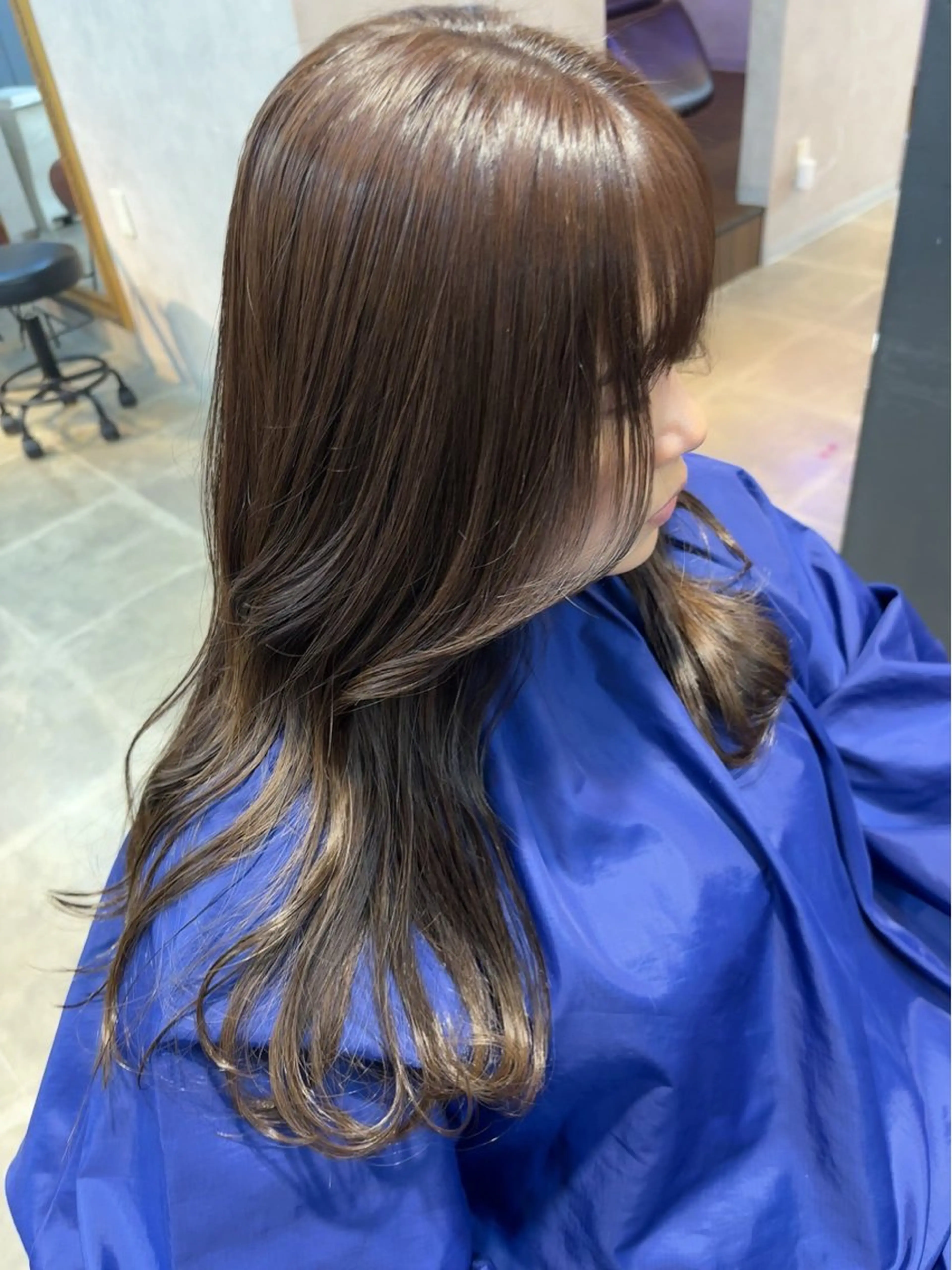 ロング カラー attrait所属・アトレ＊個室サロン himekaのヘアスタイル