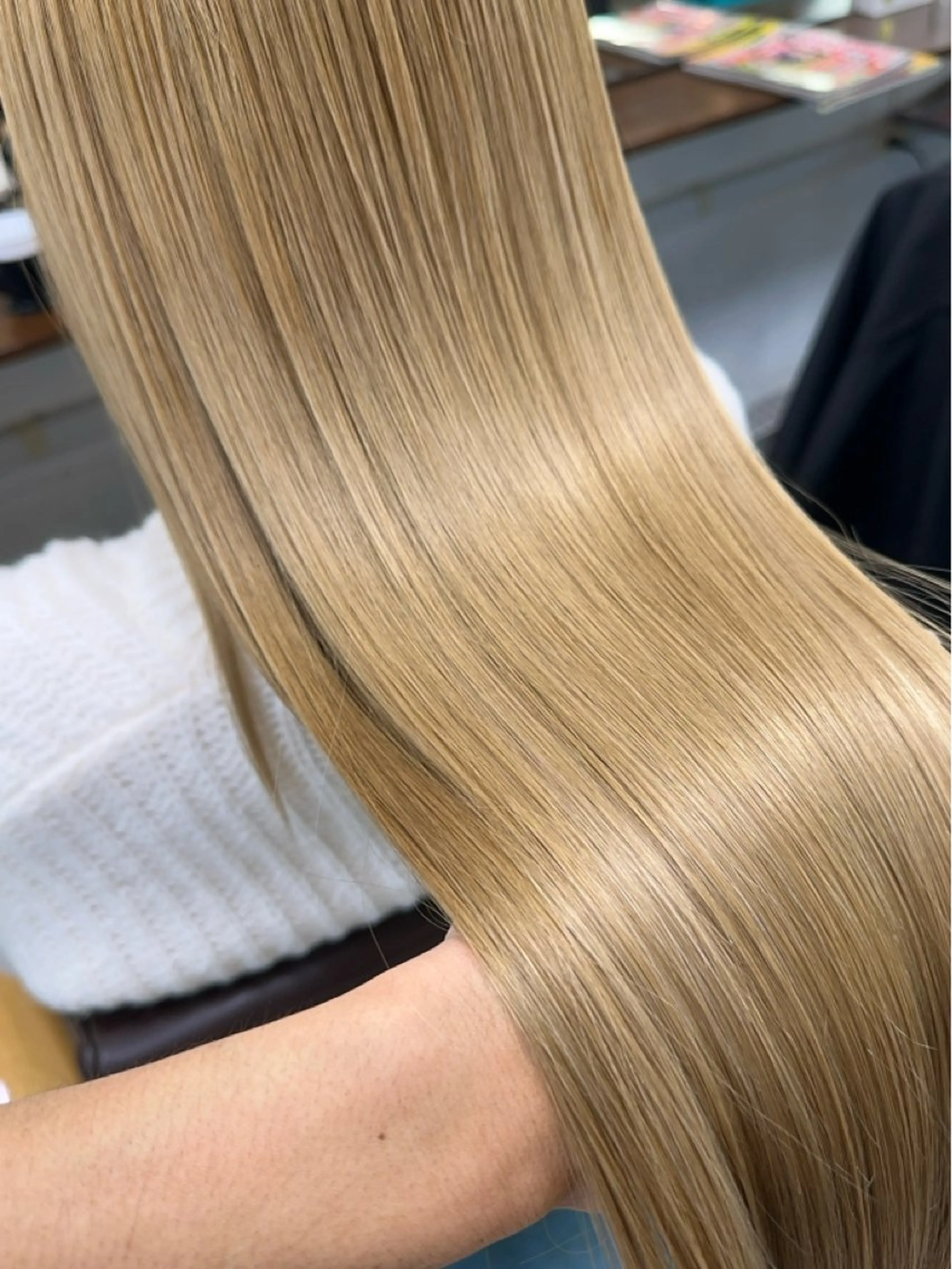 ロング 髪質改善 【髪質改善】に特化 オリーブオイルクラブのヘアスタイル