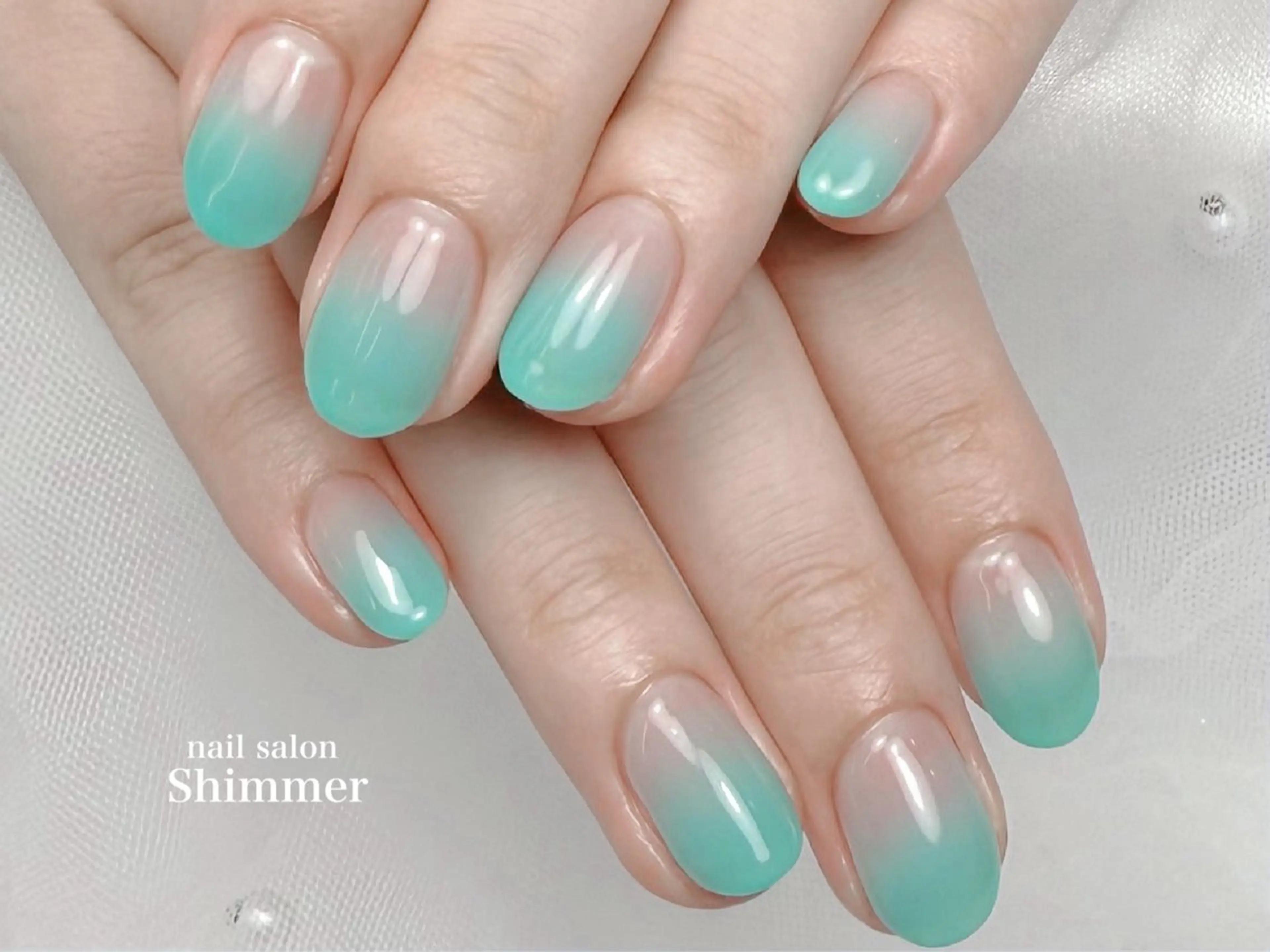 ネイル ハンドネイル Shimmer Risaのネイルデザイン