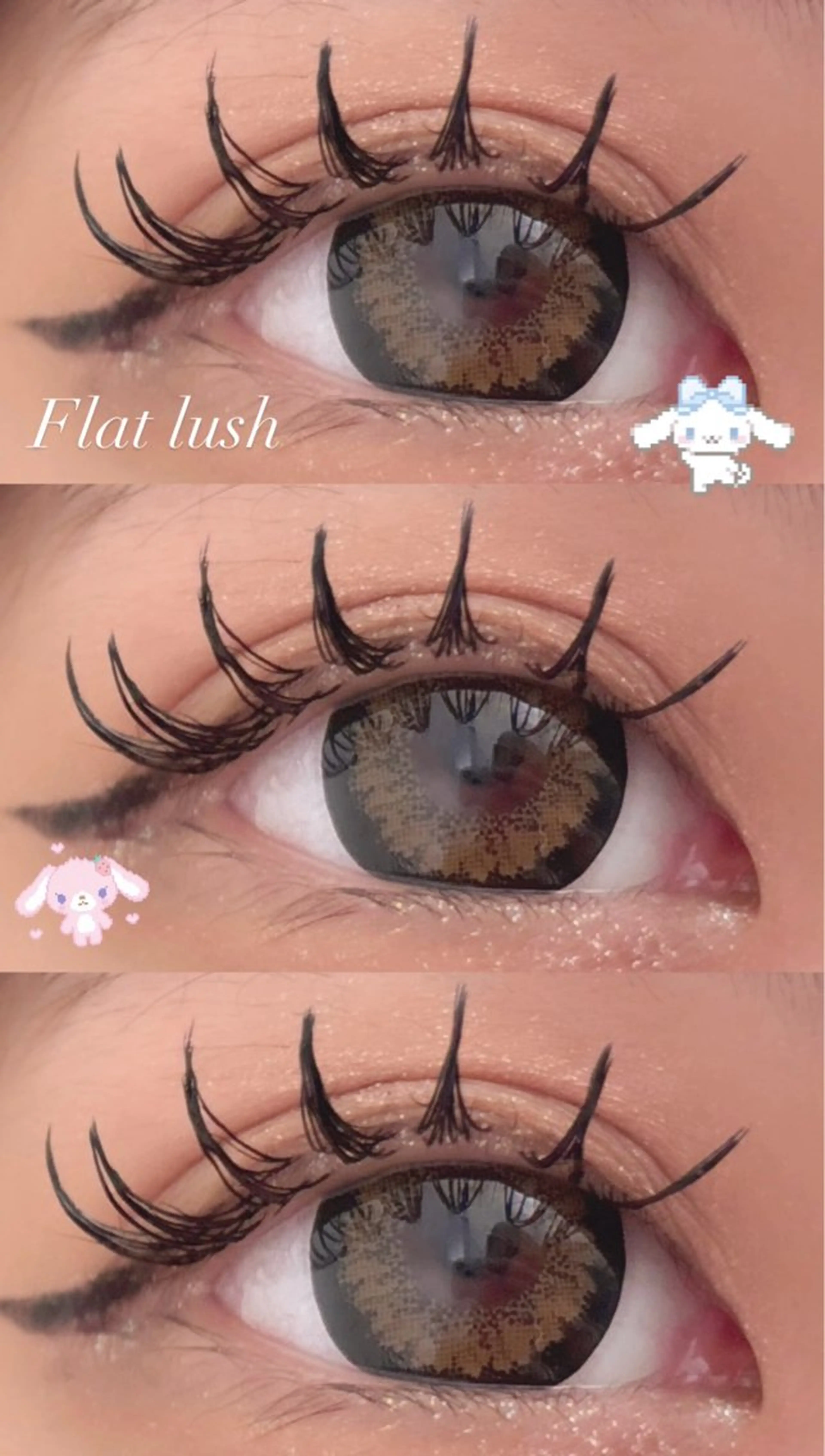 マツエク・マツパ 大津 星良々のマツエク・マツパデザイン