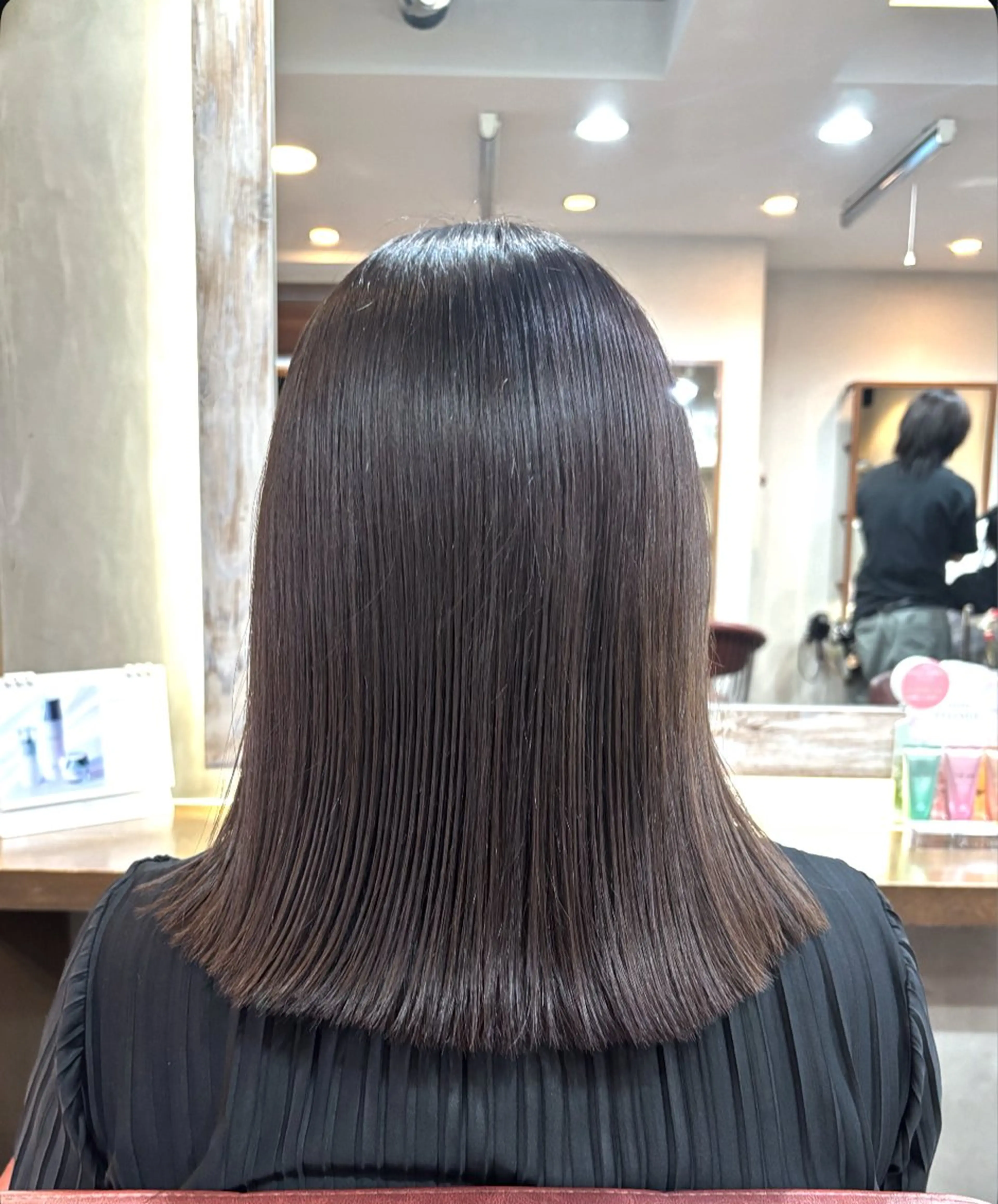 ミディアム HAIR ＆ MAKE Seek　八王子所属・SEEK八王子 アイナ🖤:のヘアスタイル