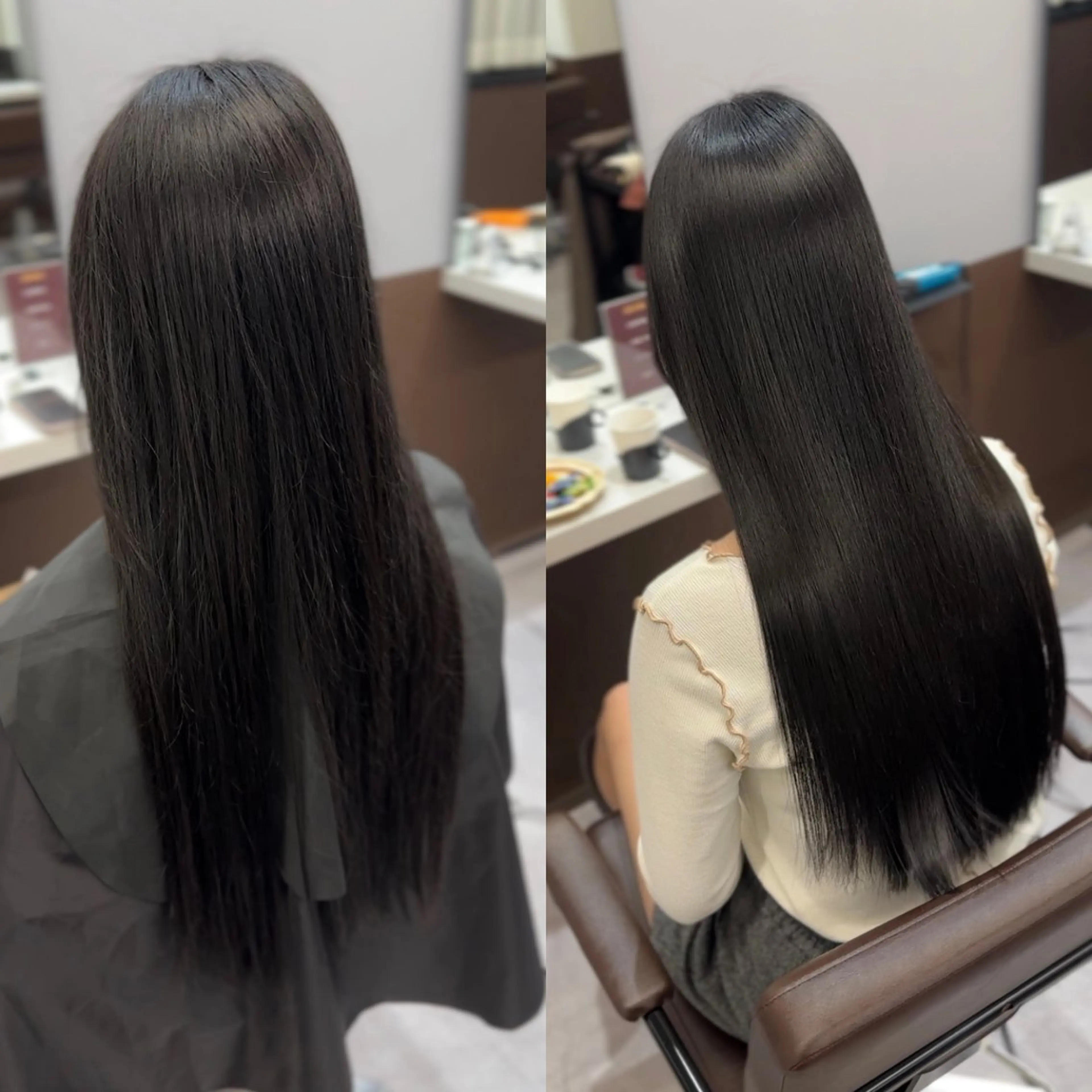 ロング 髪質改善 縮毛矯正 💎艶髪💎縮毛矯正 /髪質改善/ひかるのヘアスタイル