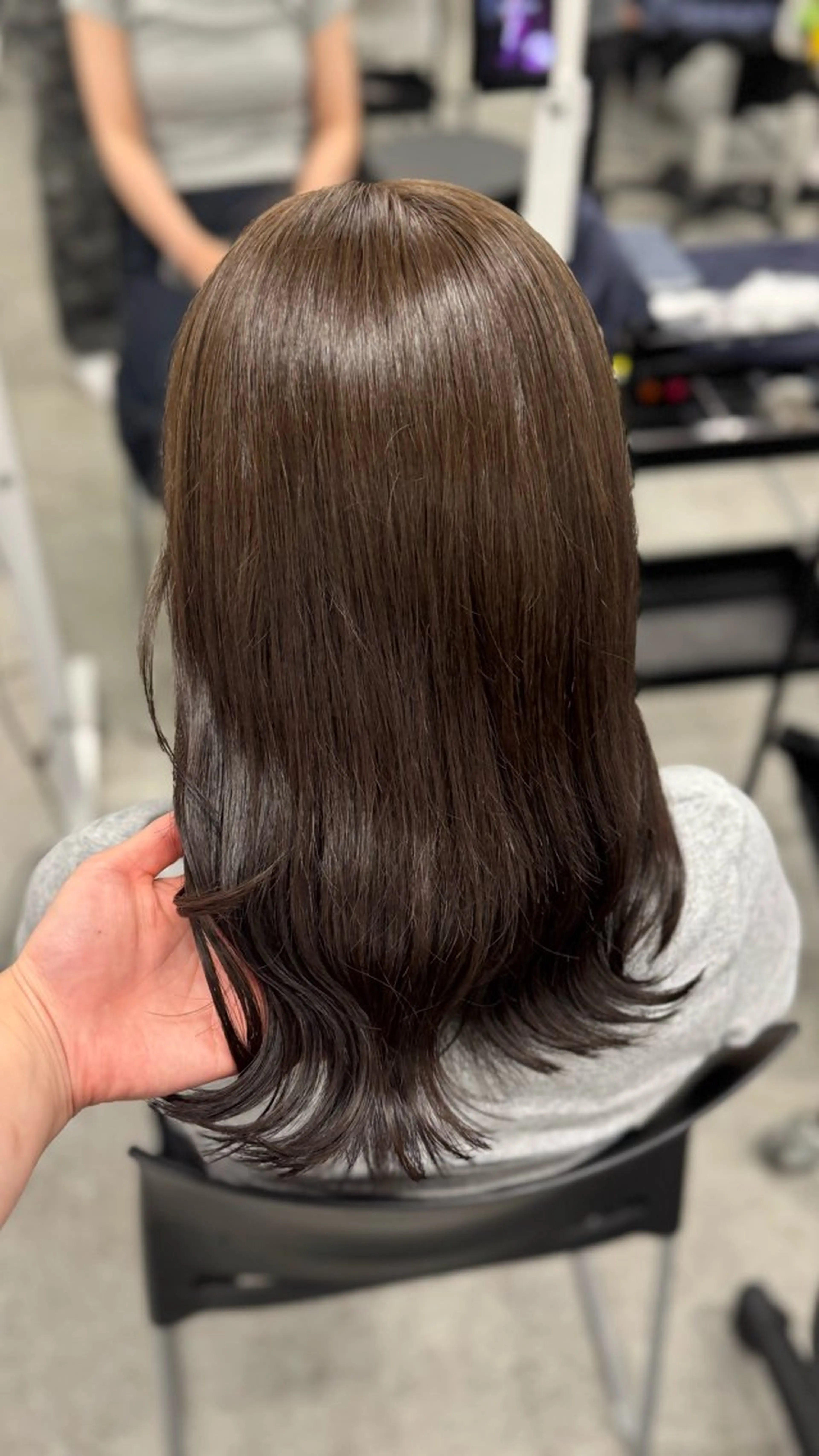 カラー カット ヘアカラー トリートメント 韓国上品ヘア🤍 ARISA🤍のヘアスタイル
