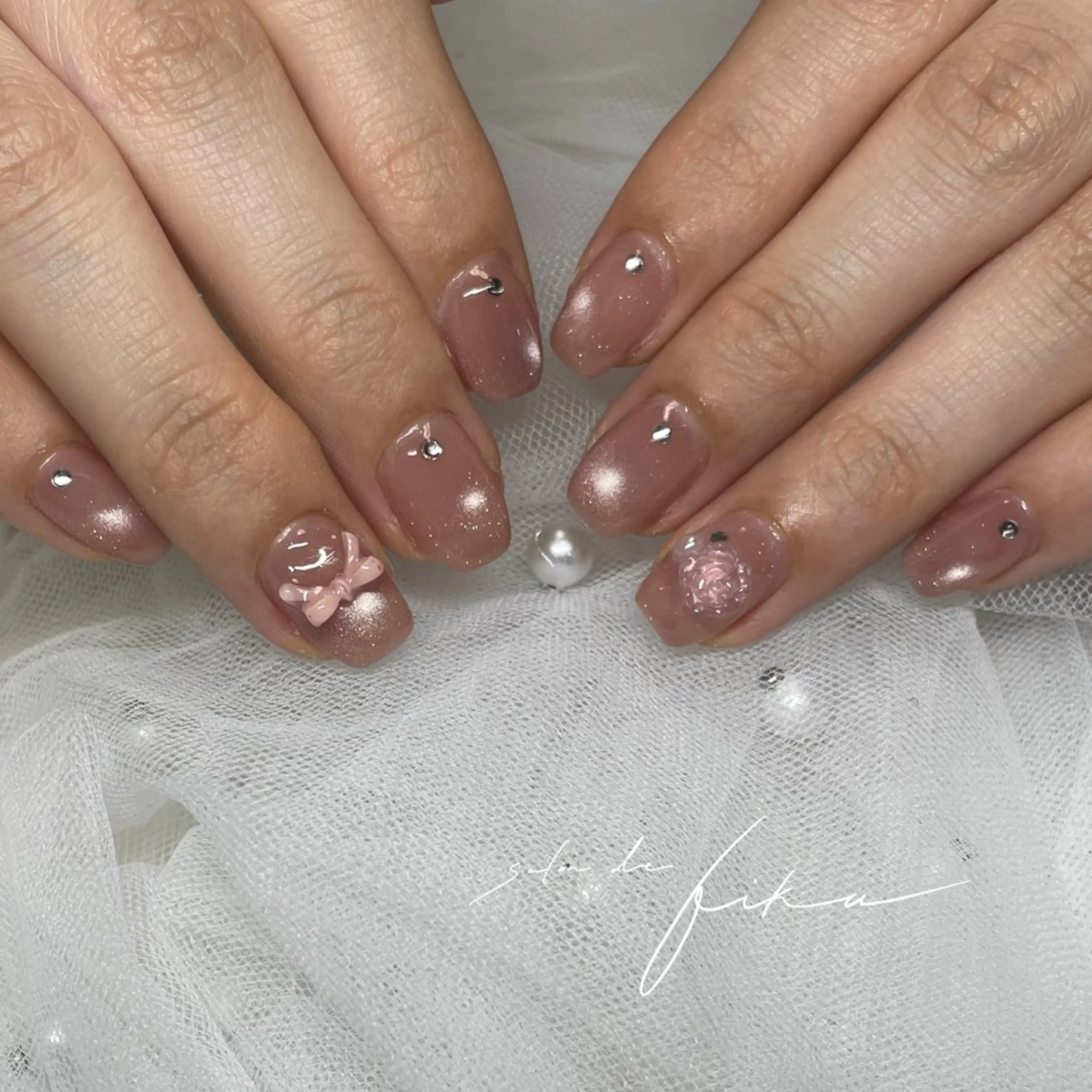 ネイル ハンドネイル Saki 【パラジェル取扱店】のネイルデザイン