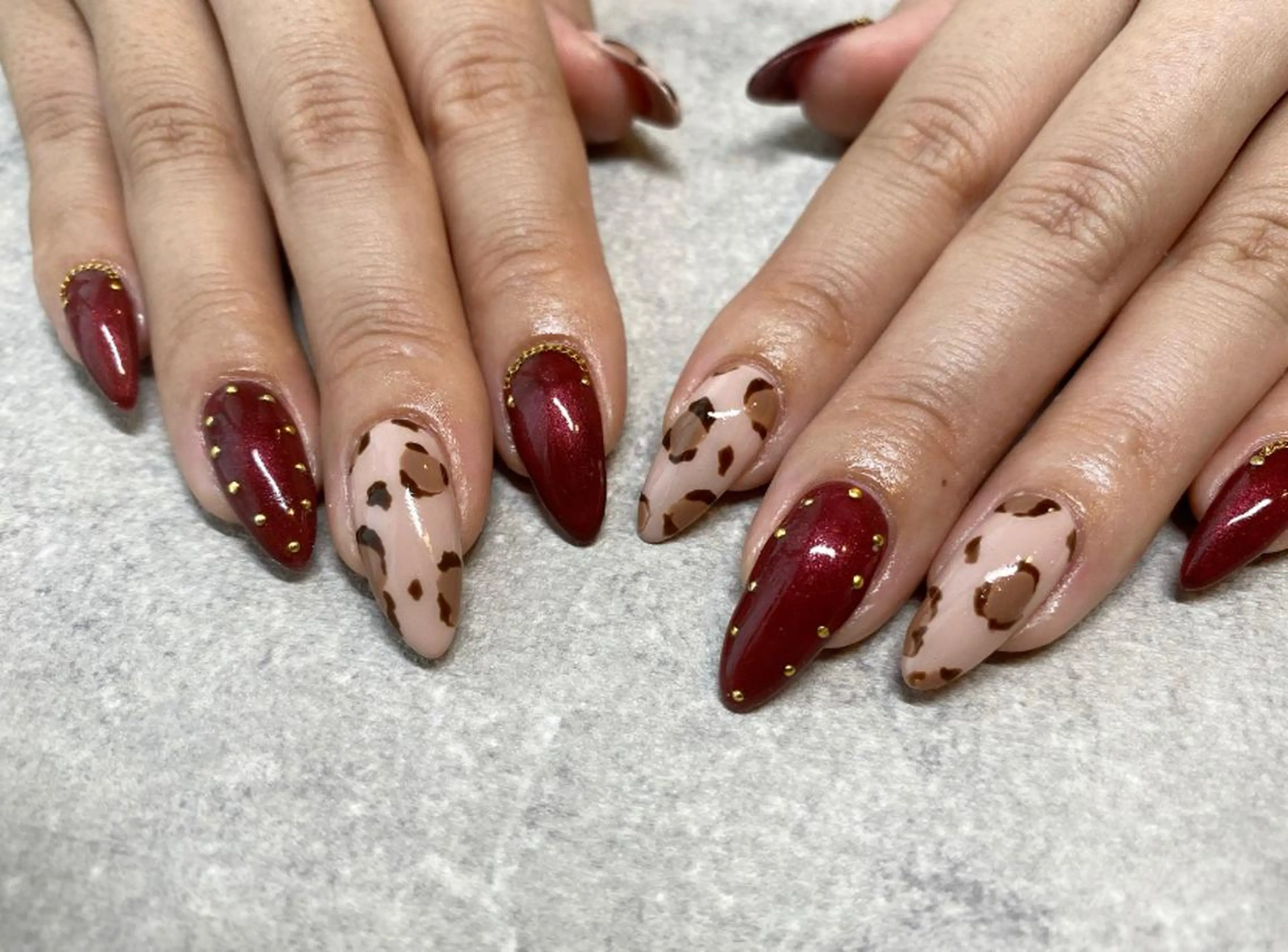 ネイル joie ange難波店所属・田邊 早也香のネイルデザイン