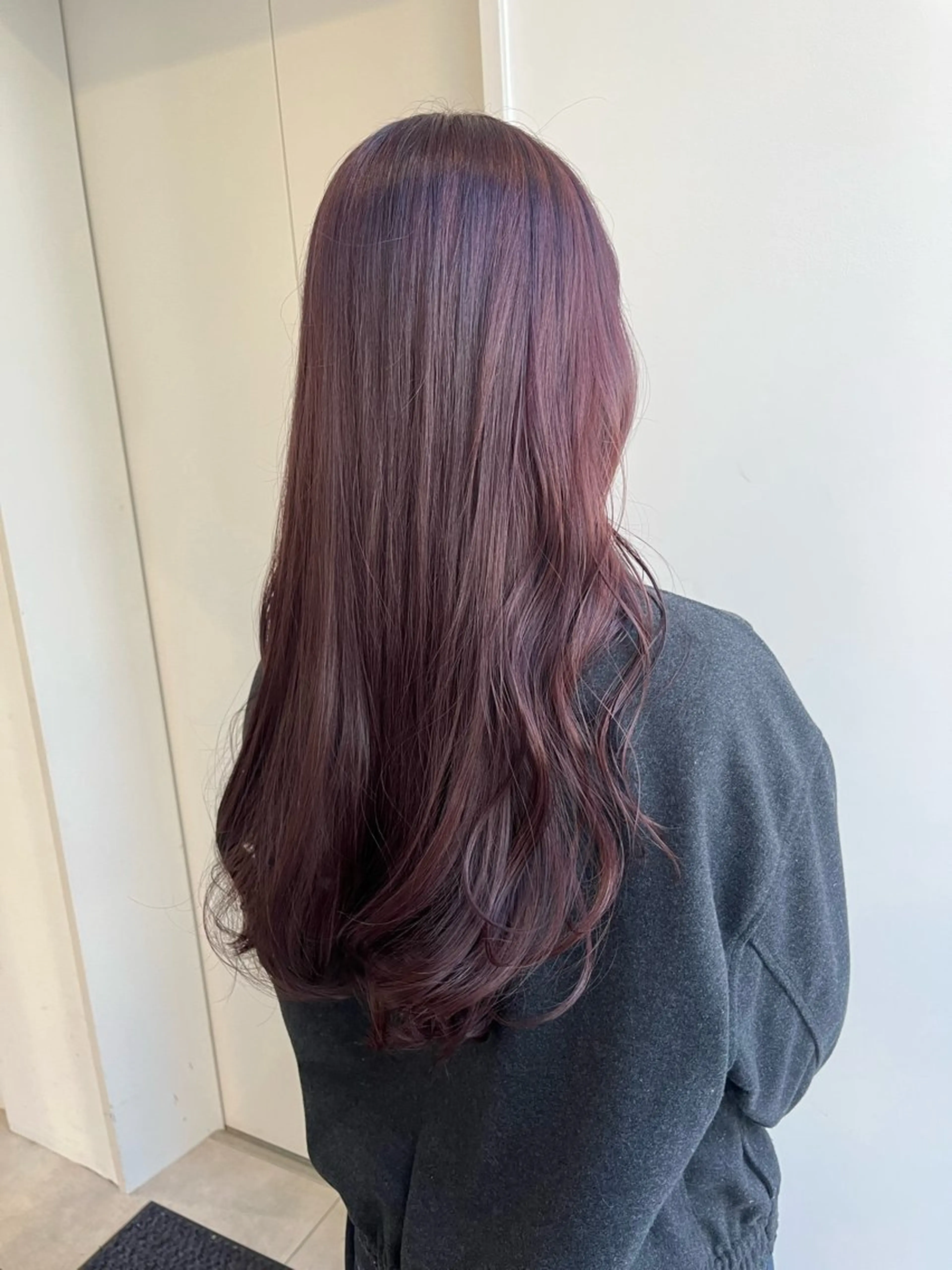 セミロング カラー ヘアカラー 暖色カラー/似合わせ カット/名古屋/辻のヘアスタイル