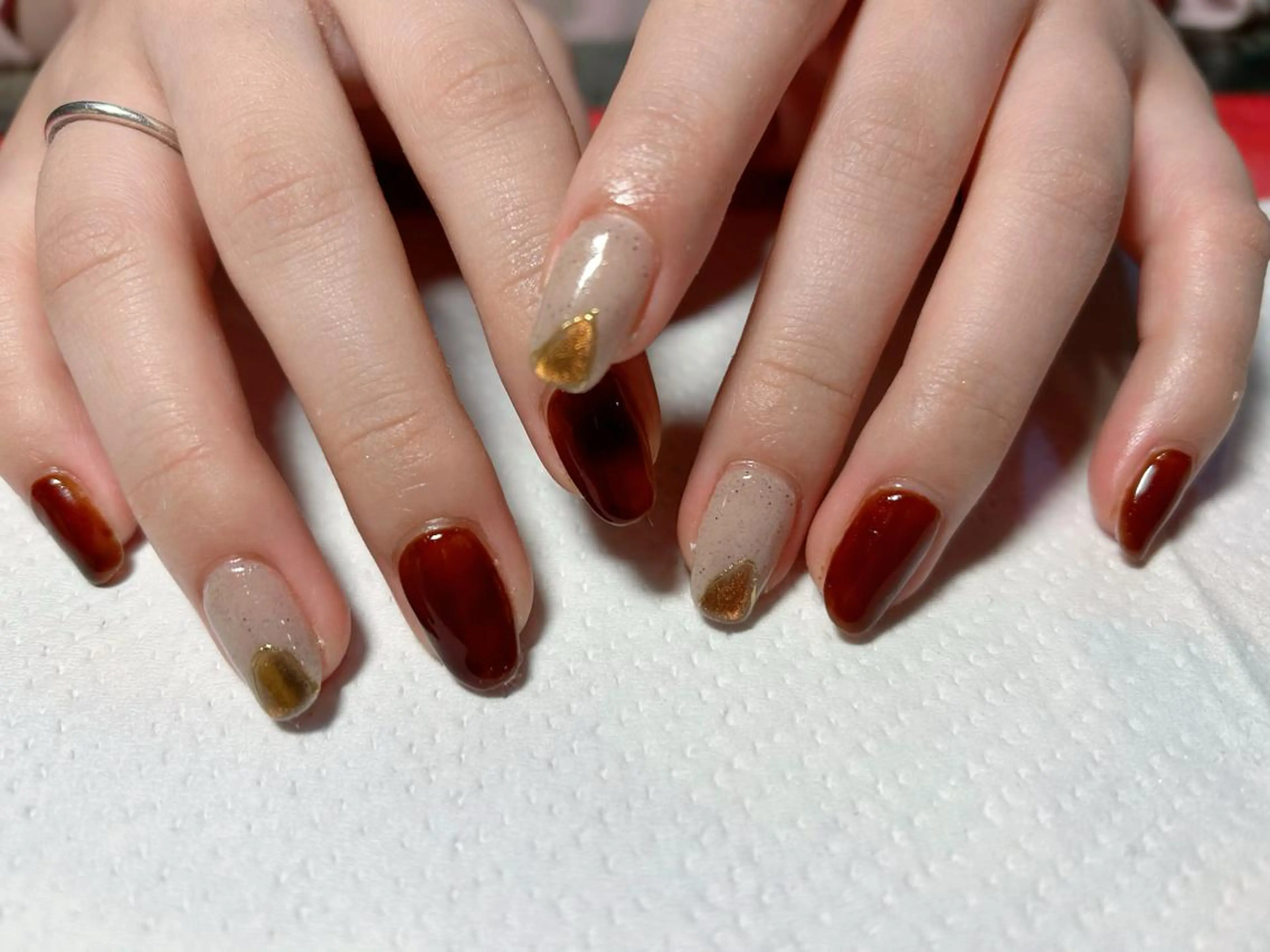 ネイル マグネットネイル ハンドネイル ハンドケア Ainchi nail所属・＊ misa ＊のネイルデザイン