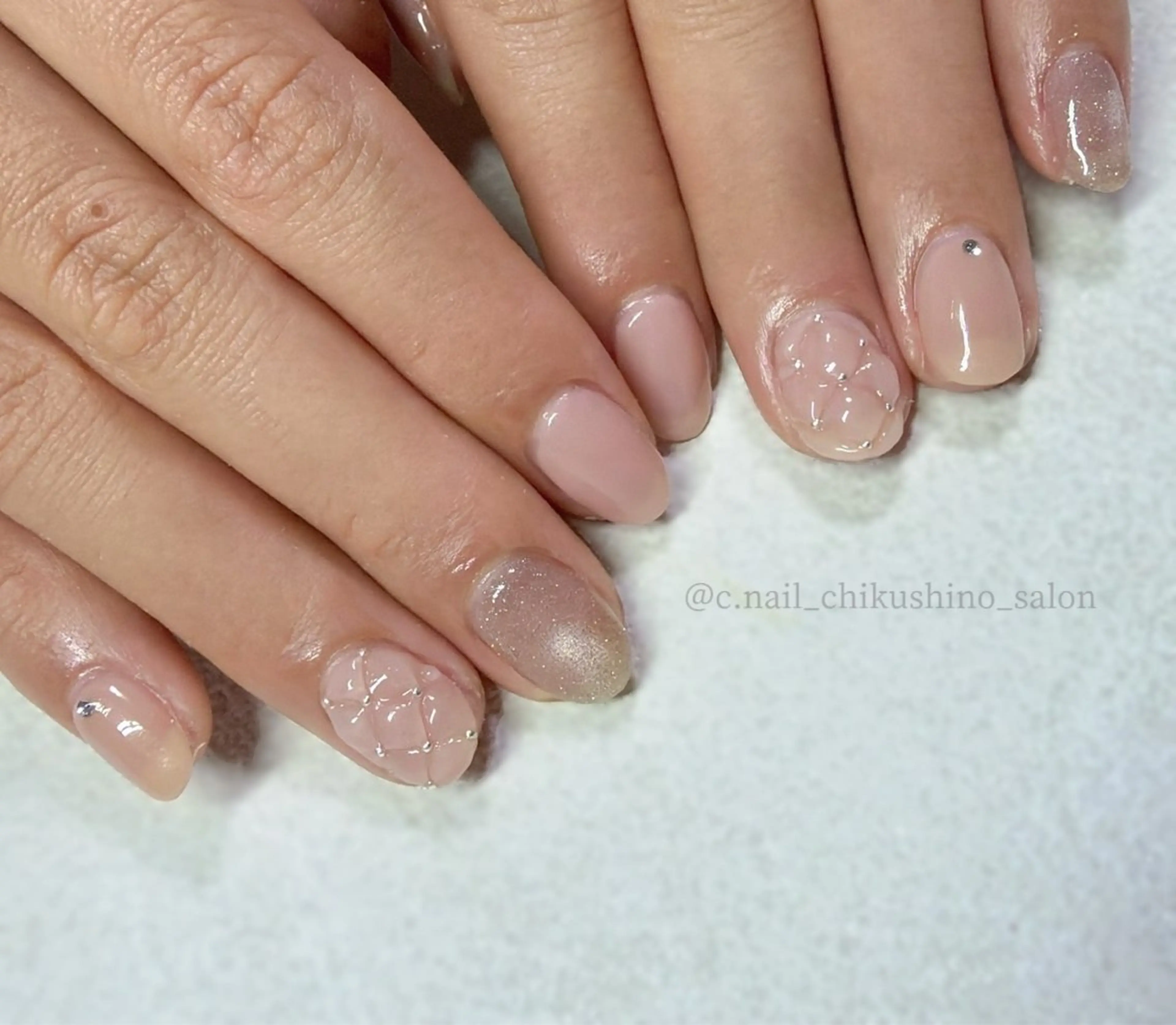 ネイル ハンドネイル C.Nail &Eye筑紫駅のネイルデザイン