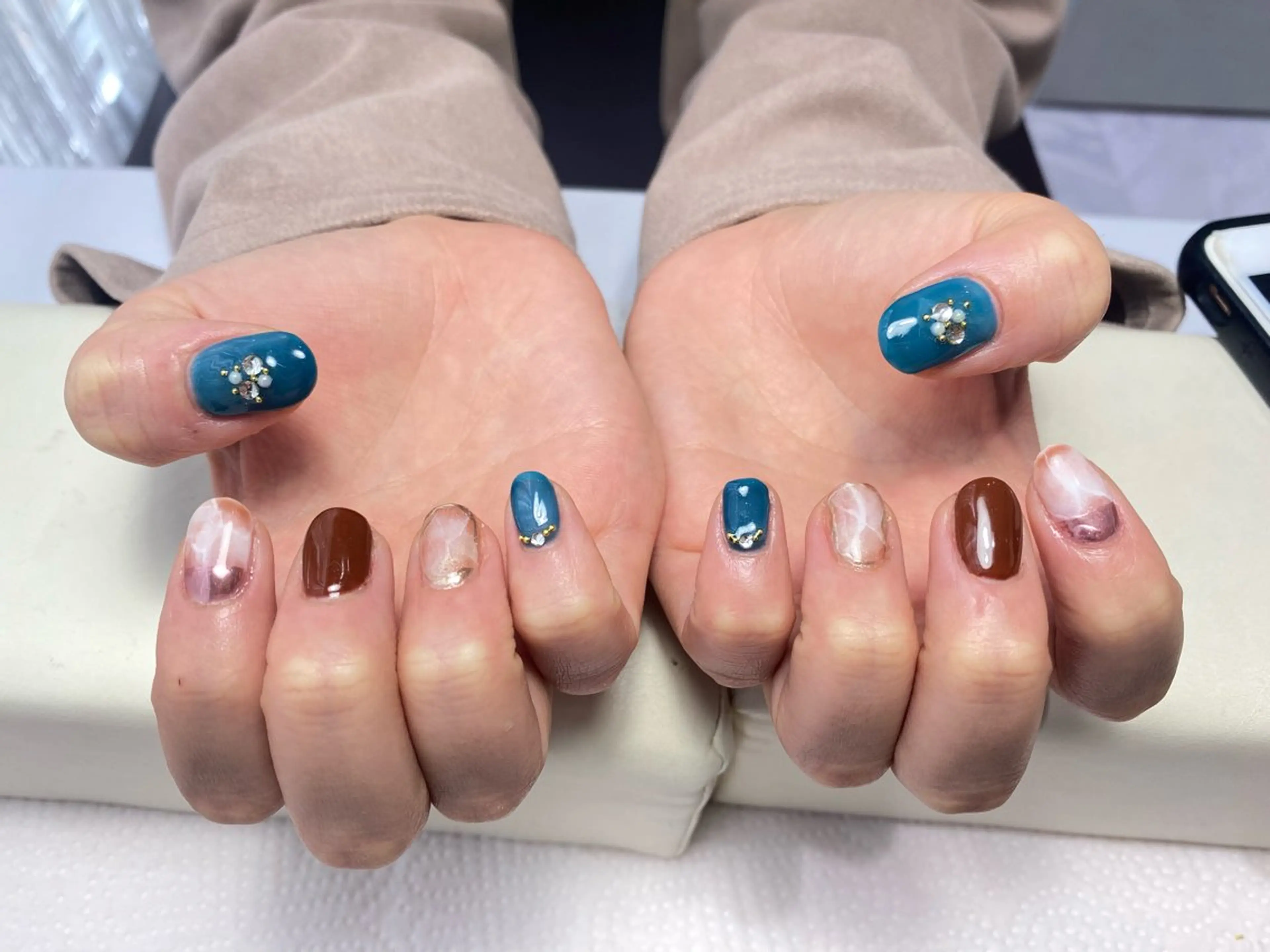 ネイル ハンドネイル N's Nailのネイルデザイン