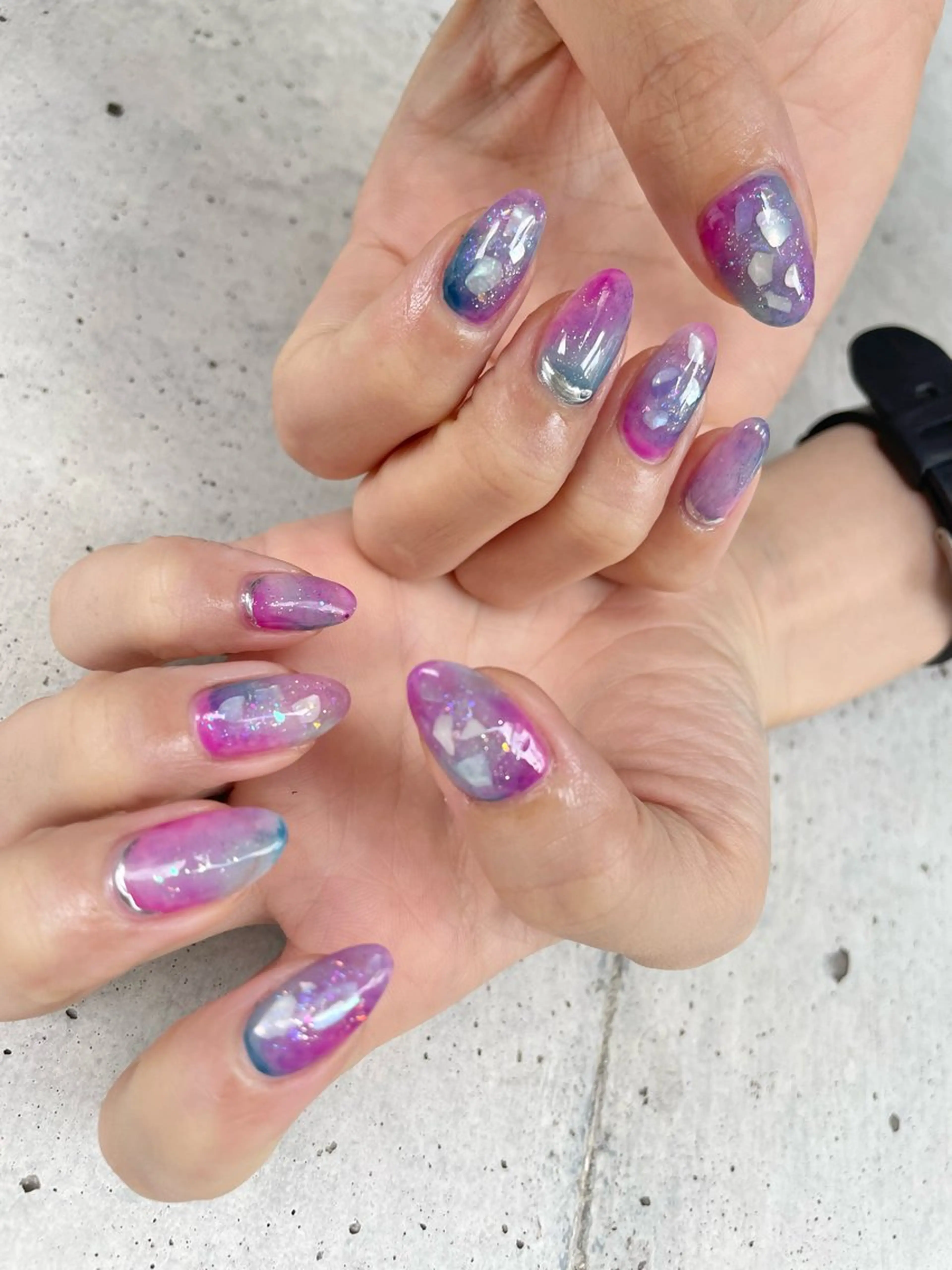 ネイル ハンドネイル nail salon Re:na-juのネイルデザイン