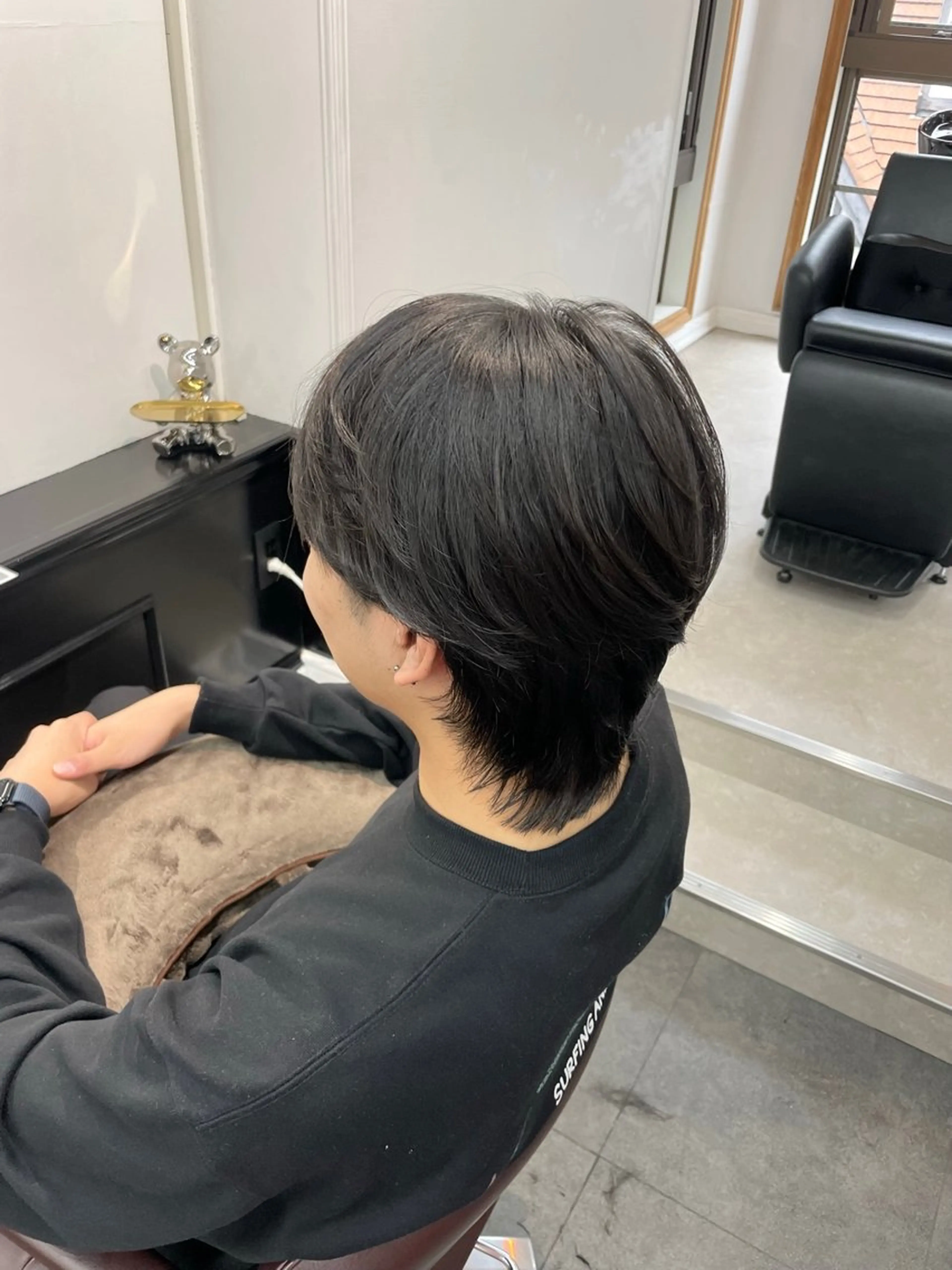 ショート メンズ カット 野町好花 レイヤー/パーマのヘアスタイル