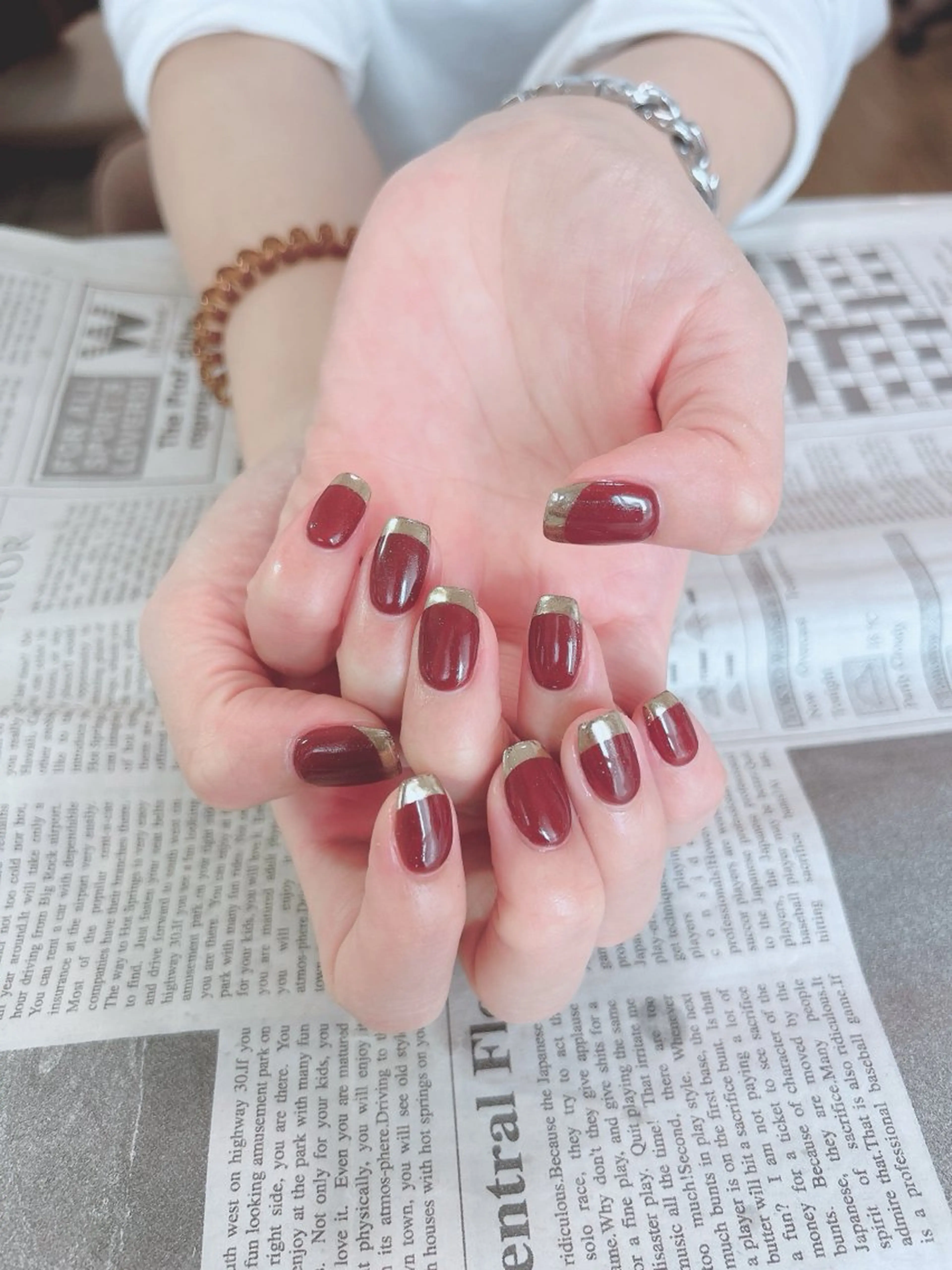 ネイル ハンドネイル ハンドケア 森山 舞のネイルデザイン