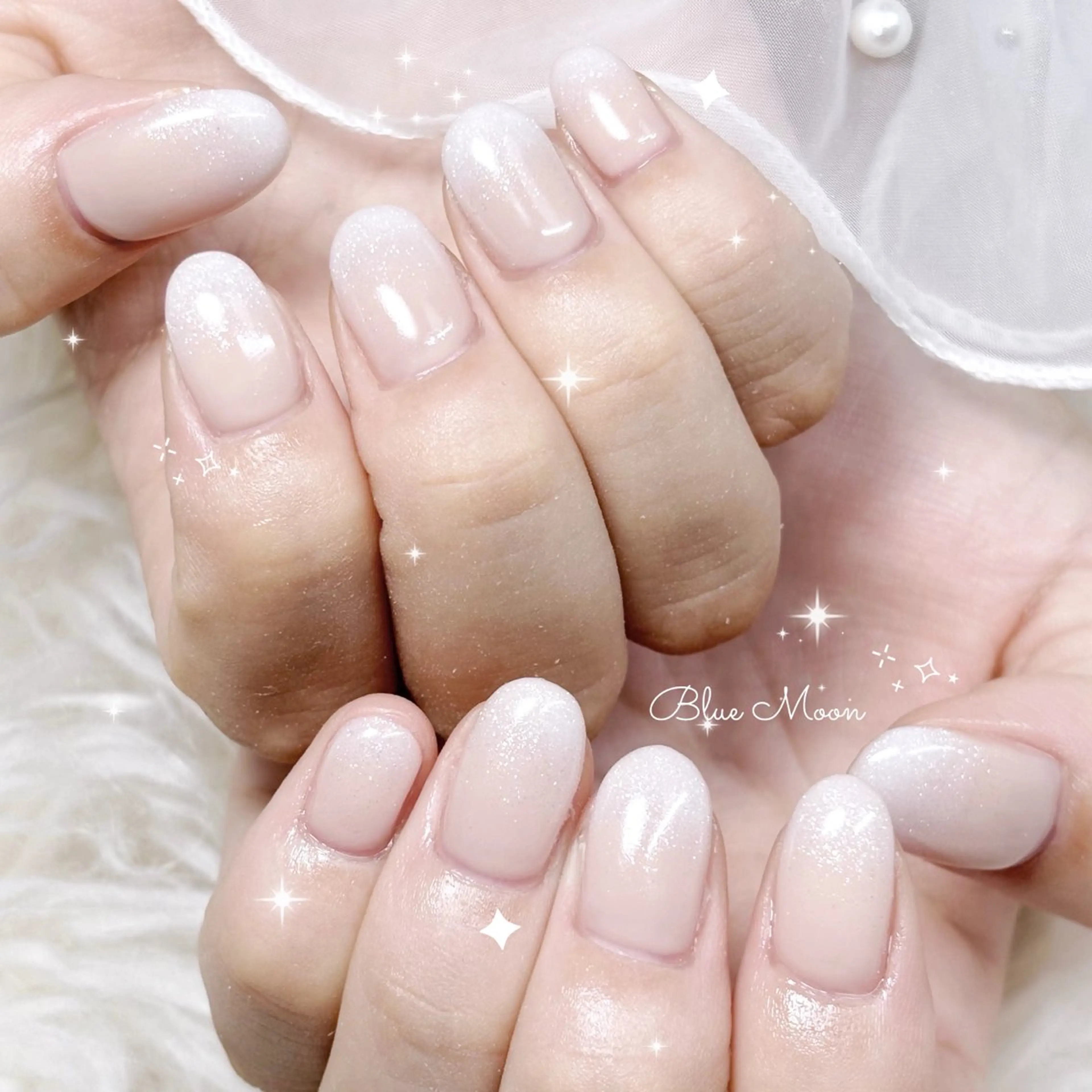 ネイル ハンドネイル ハンドケア nail salon Blue Moonのネイルデザイン