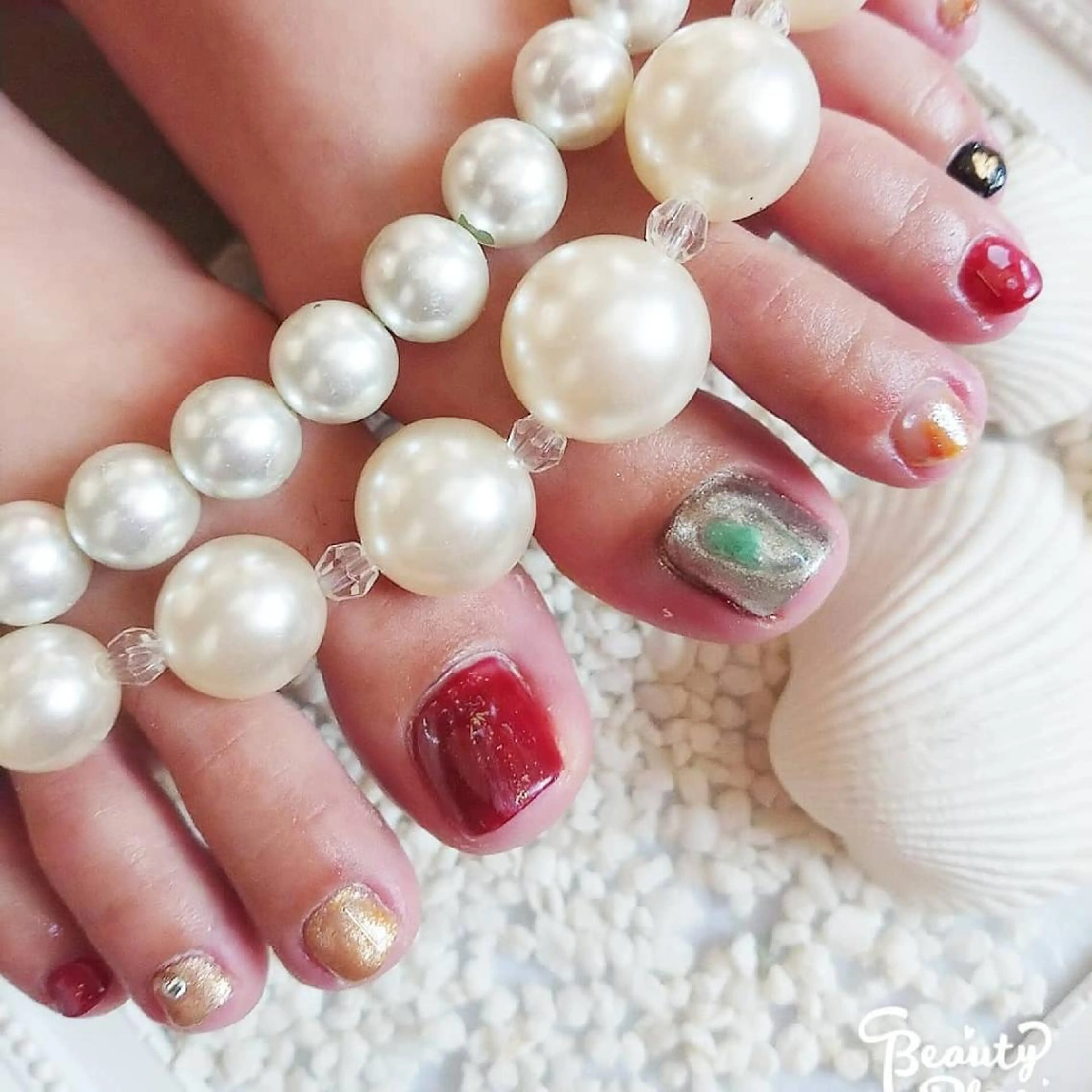 ネイル フットネイル MANA MANAのネイルデザイン