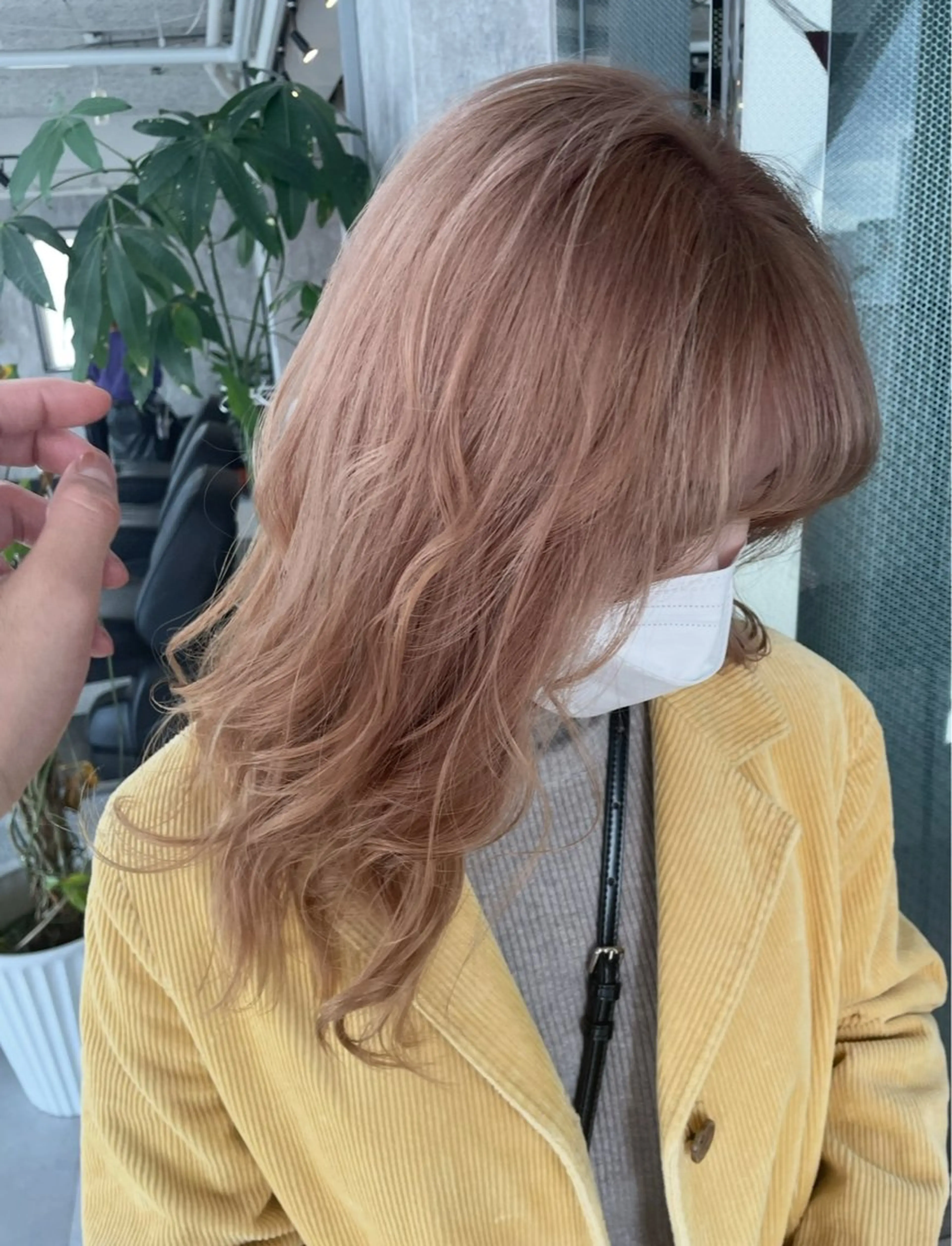 セミロング カラー ベージュカラー ダブルカラー ヘアカラー トリートメント 髪質改善&トリートメント ALLENhair八尾店所属・ALLENhair 八尾店のヘアスタイル