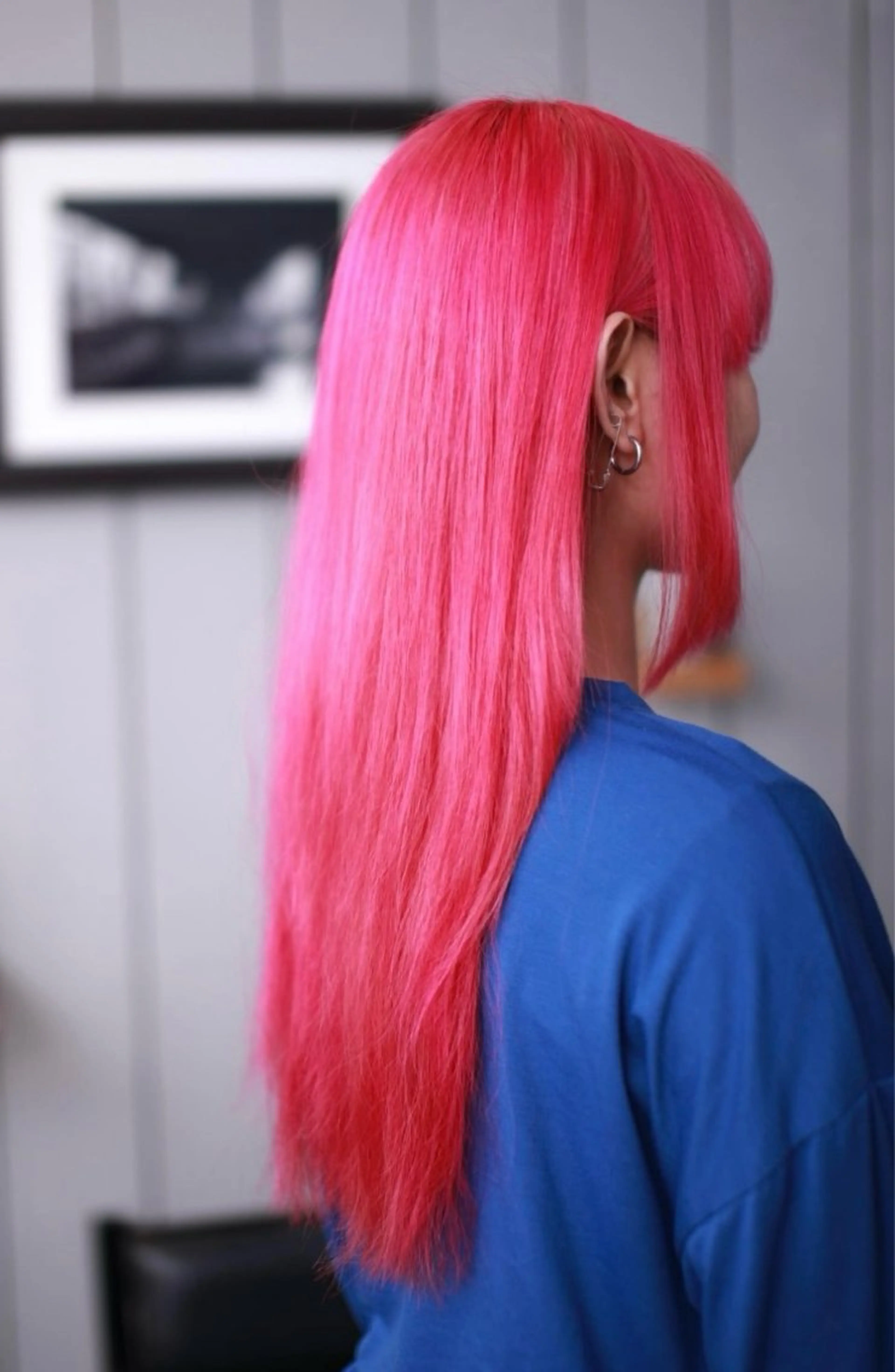 ロング カラー カット ヘアカラー トリートメント 大西 カズマのヘアスタイル