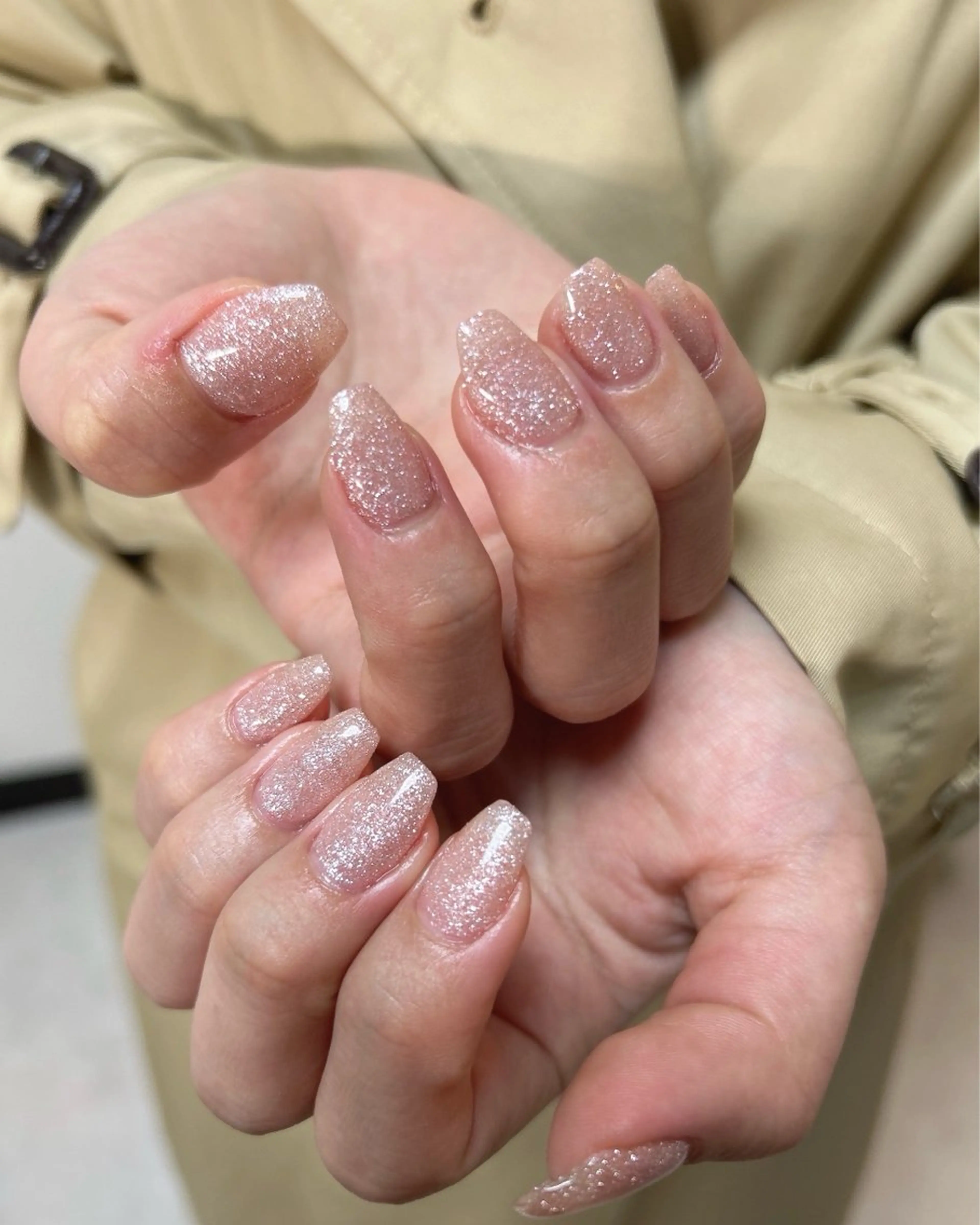 ネイル フラッシュネイル ハンドネイル ten nail salon　かえでのネイルデザイン