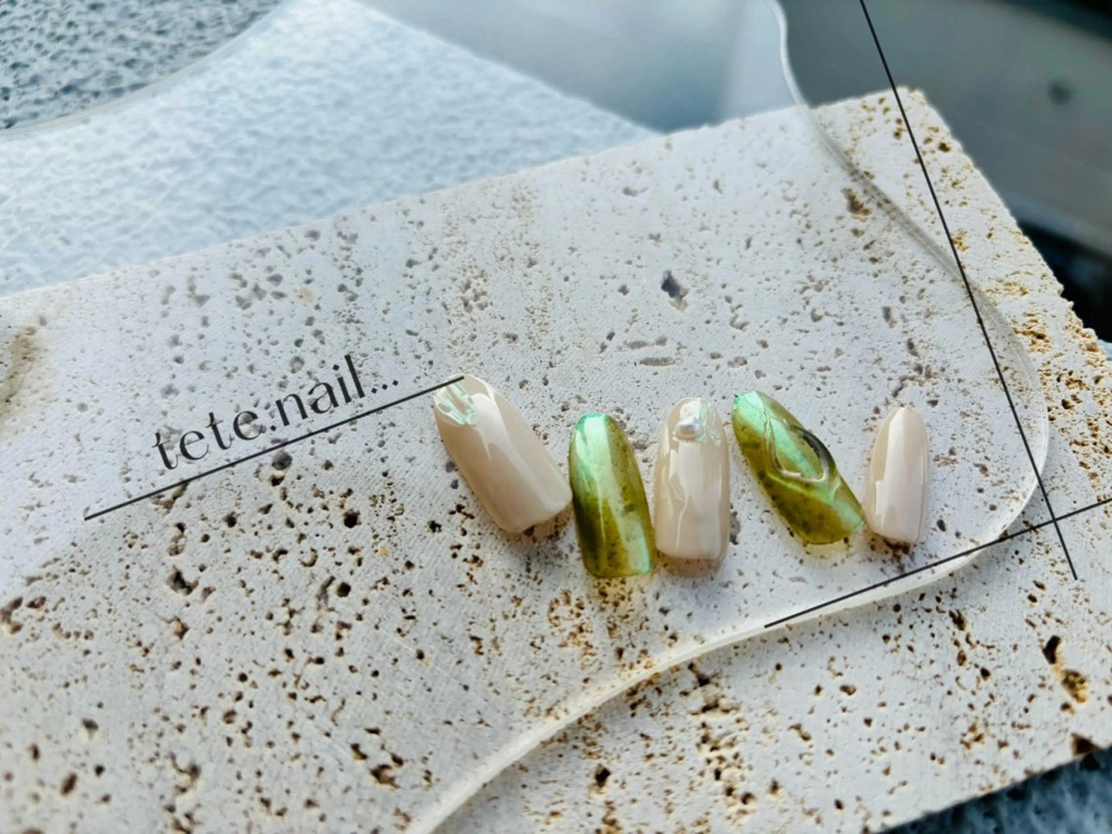 ネイル ハンドネイル tete. nailのネイルデザイン