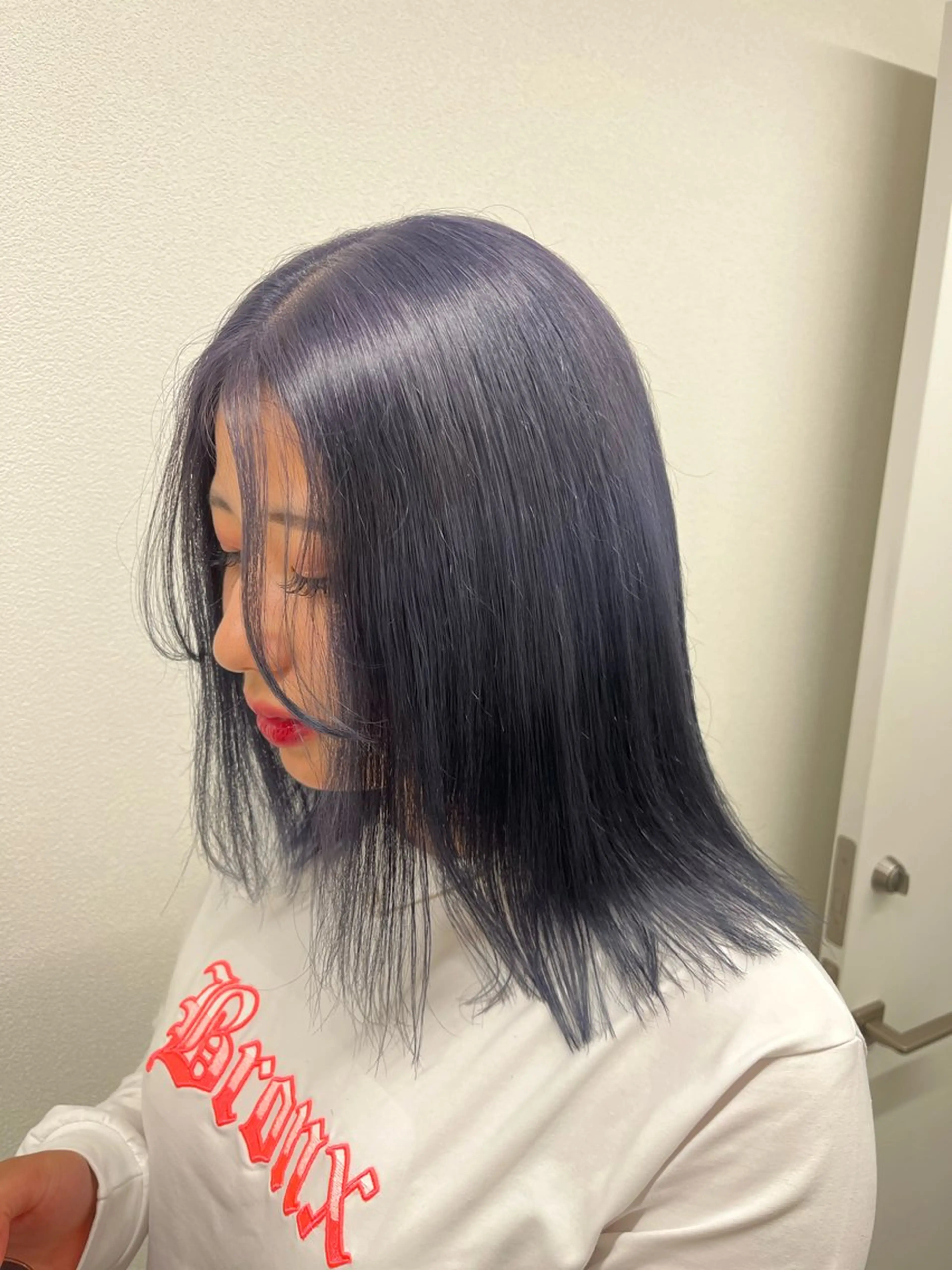 カラー ユイ☆ハイトーン ☆ブリーチデザインのヘアスタイル