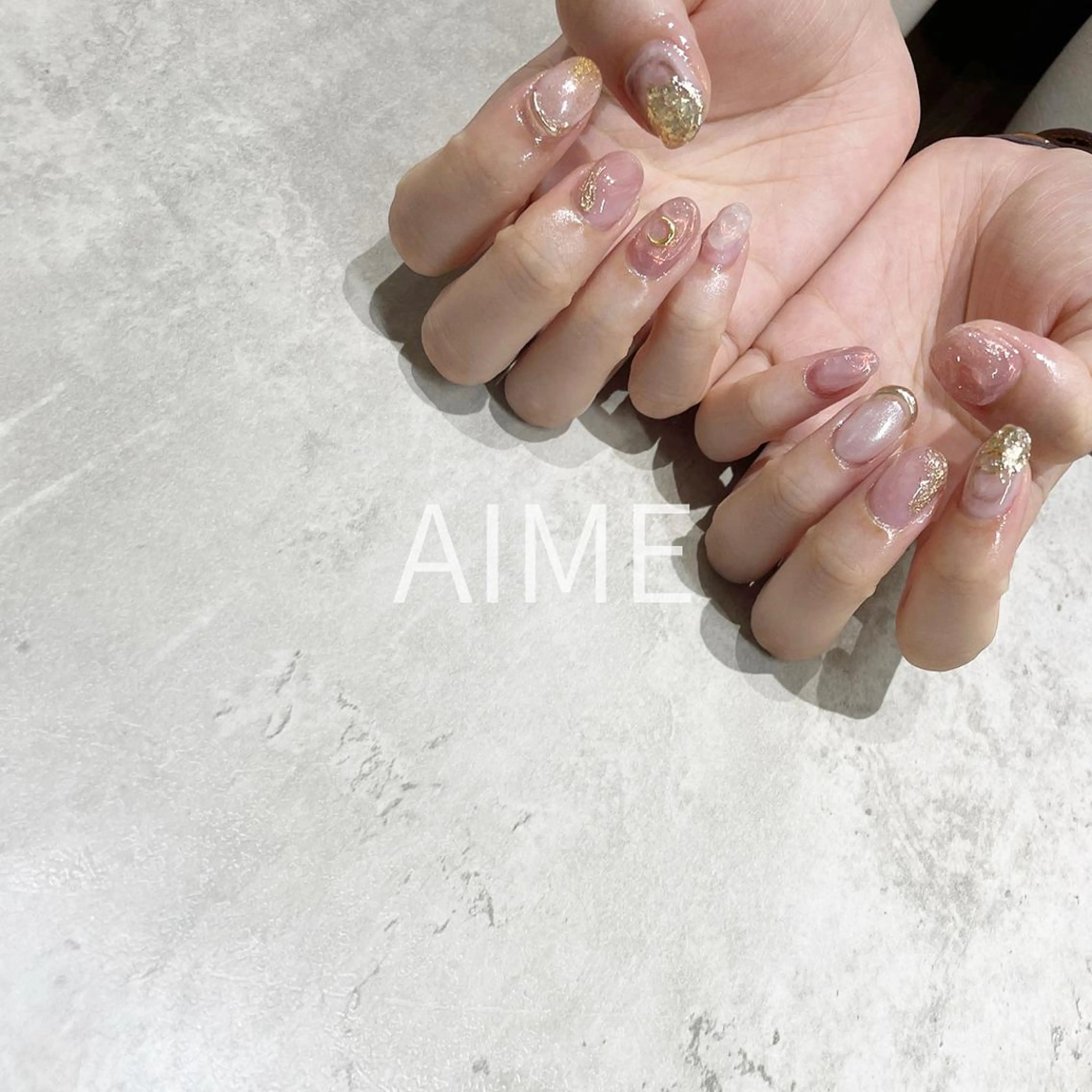 ネイル ハンドネイル AIME （momo）のネイルデザイン