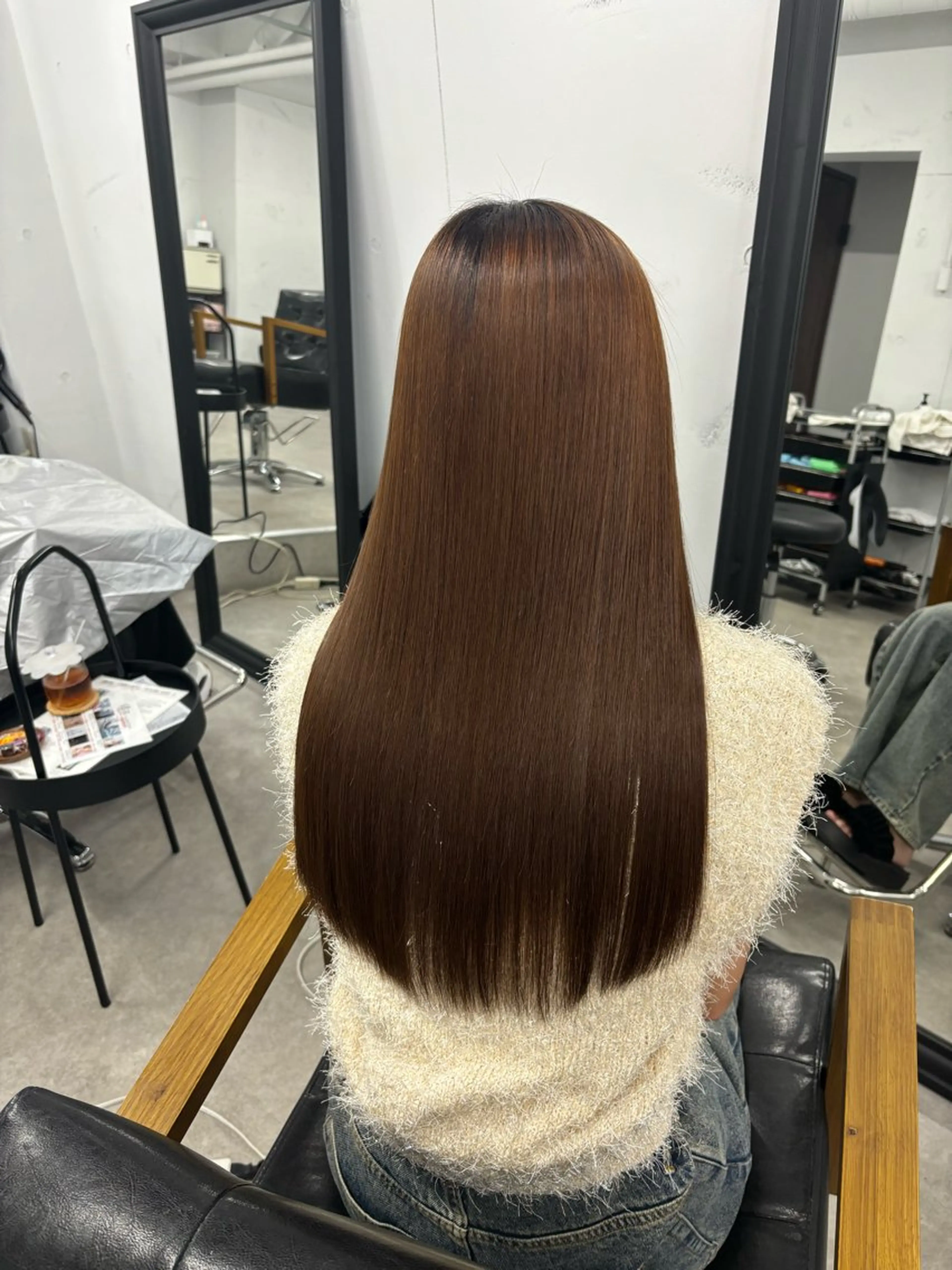 ロング 髪質改善 縮毛矯正 トリートメント ヘアカラー 縮毛矯正 トリートメント darts所属・マツダ レンのヘアスタイル
