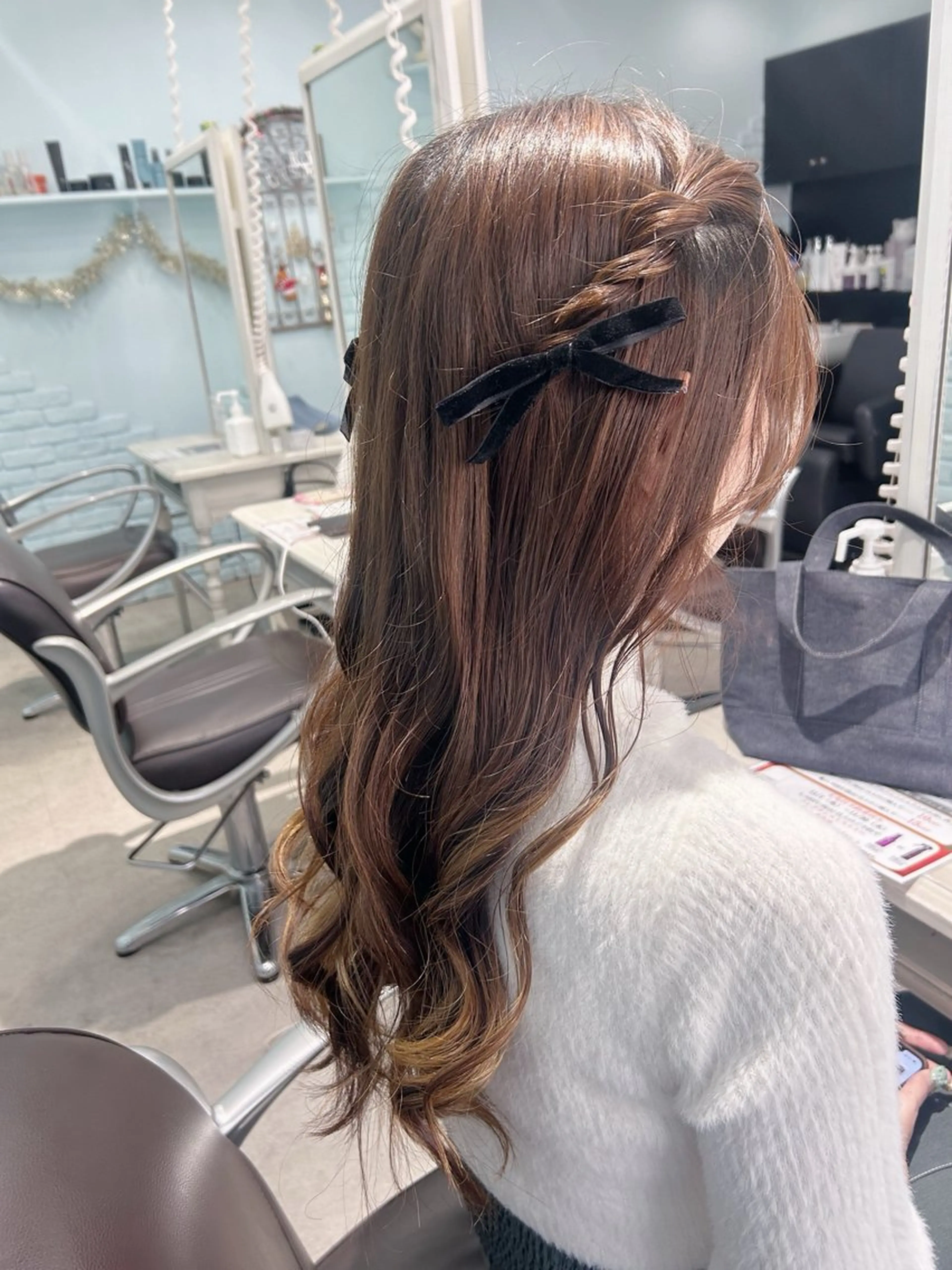 ロング ヘアアレンジ ヘアセット 💕誰より可愛い💕 ピンク🎀YUUKAのヘアスタイル