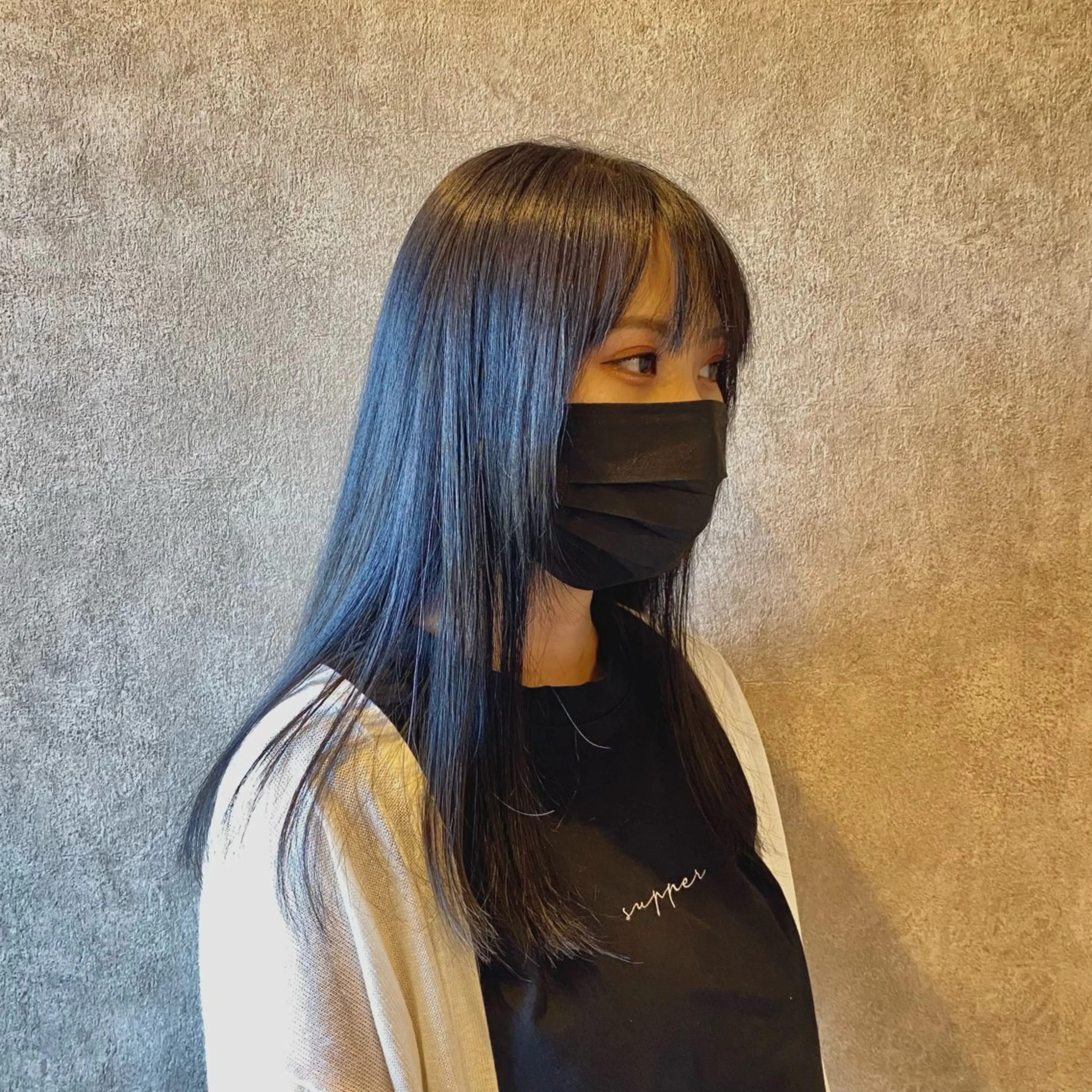 ロング カラー カット ヘアカラー トリートメント SALOWIN鹿児島天文館所属・90分カット/丁寧で 上質な仕上がりRuiのヘアスタイル