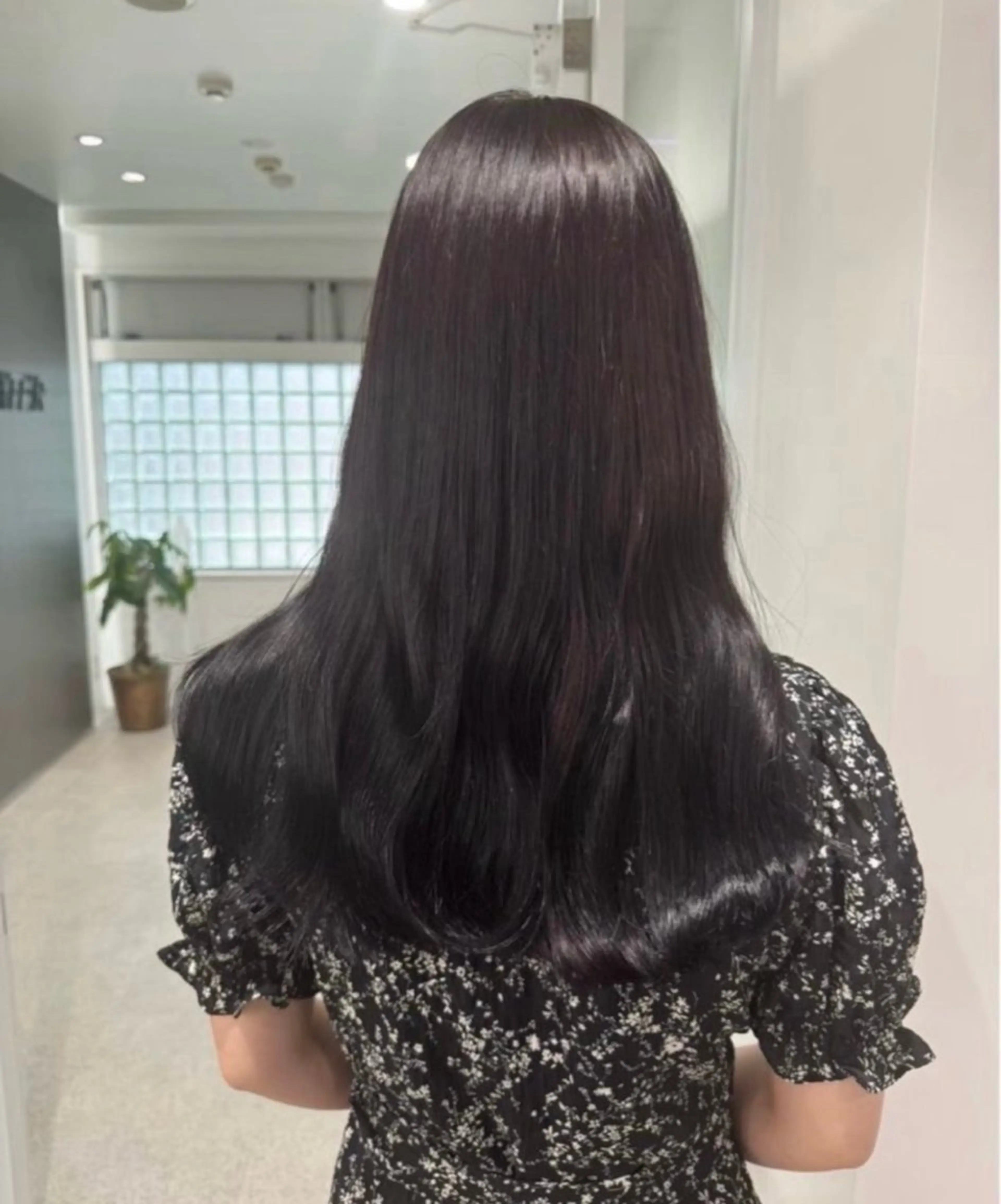 ロング ヘアカラー トリートメント miku/ラベンダー 透明感カラー🪻❤︎のヘアスタイル