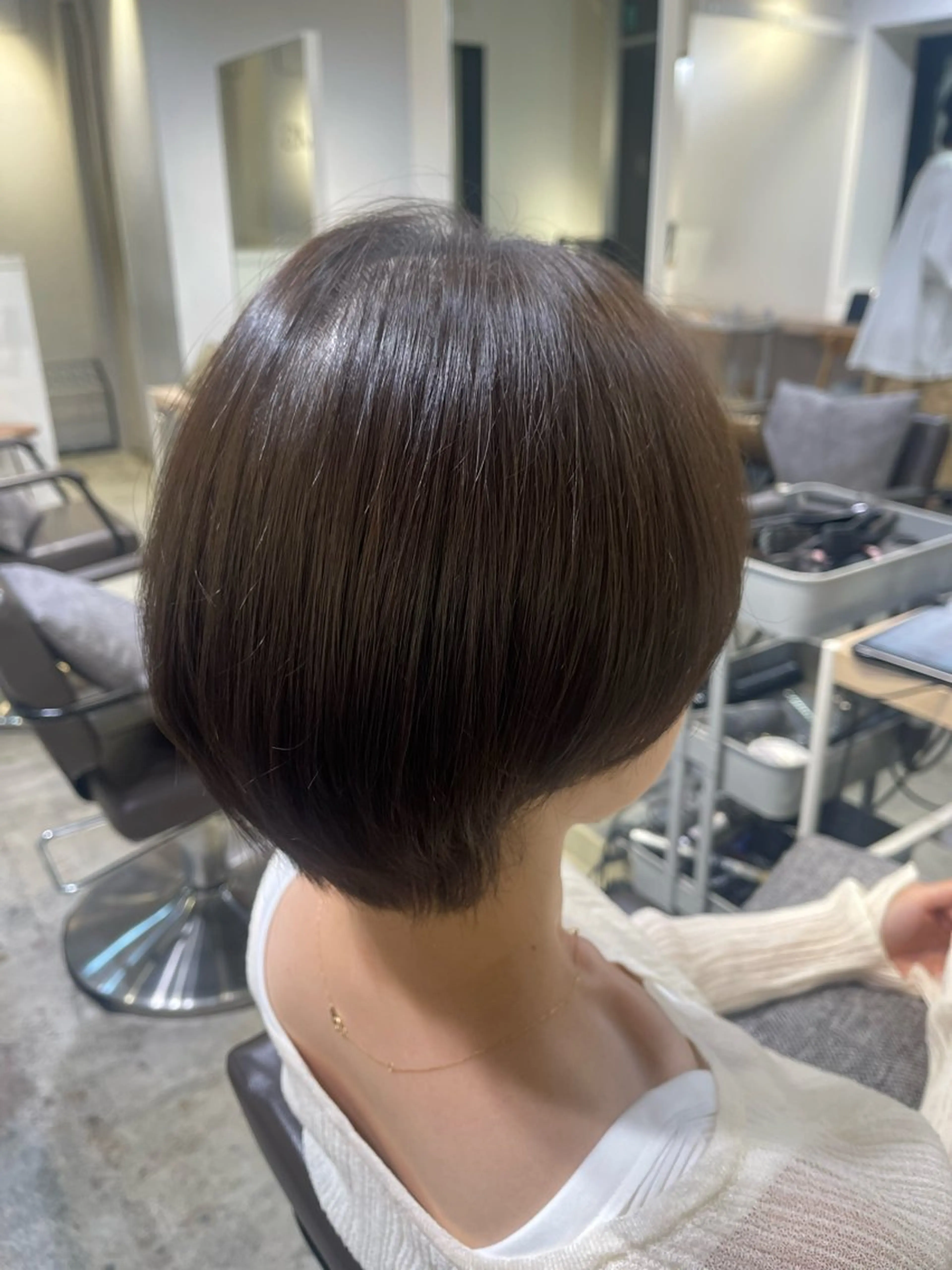 ショート 🎀縮毛矯正／メンズ パーマ🌀／りんのヘアスタイル