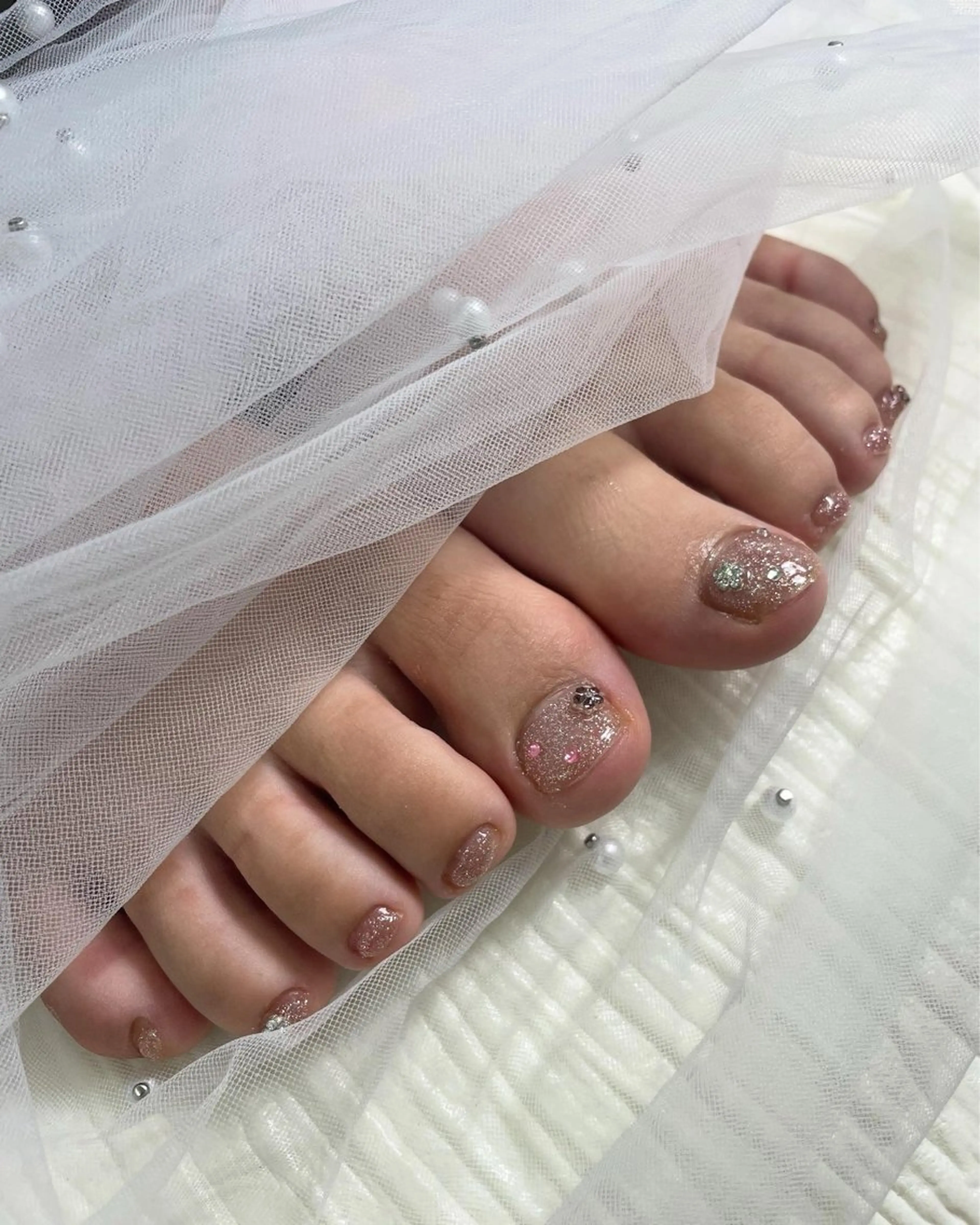 【フット】マグネットネイルの写真