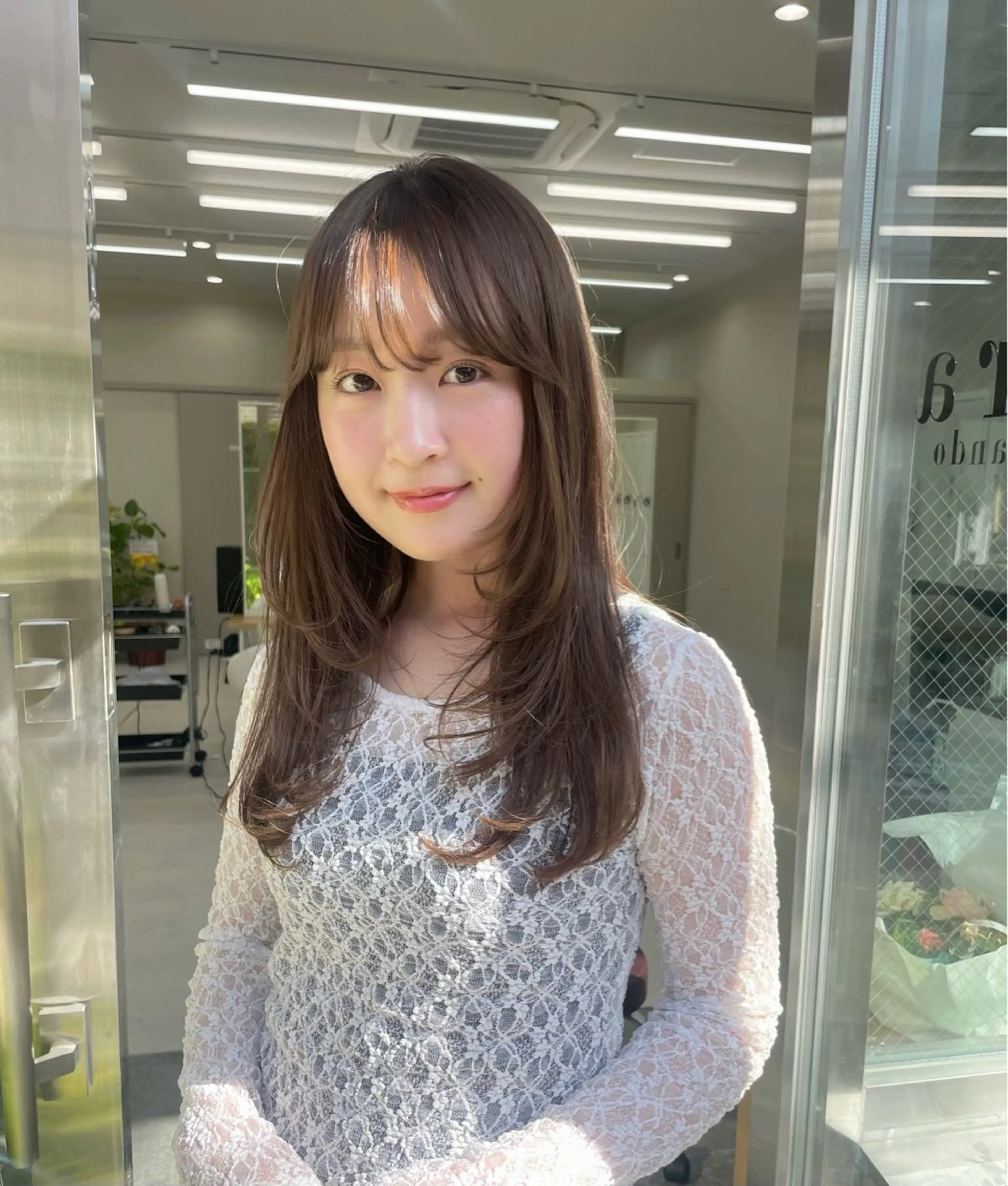 ロング カラー 透明感カラー カット ヘアカラー sora/レイヤー/ 似合わせカット🎀のヘアスタイル