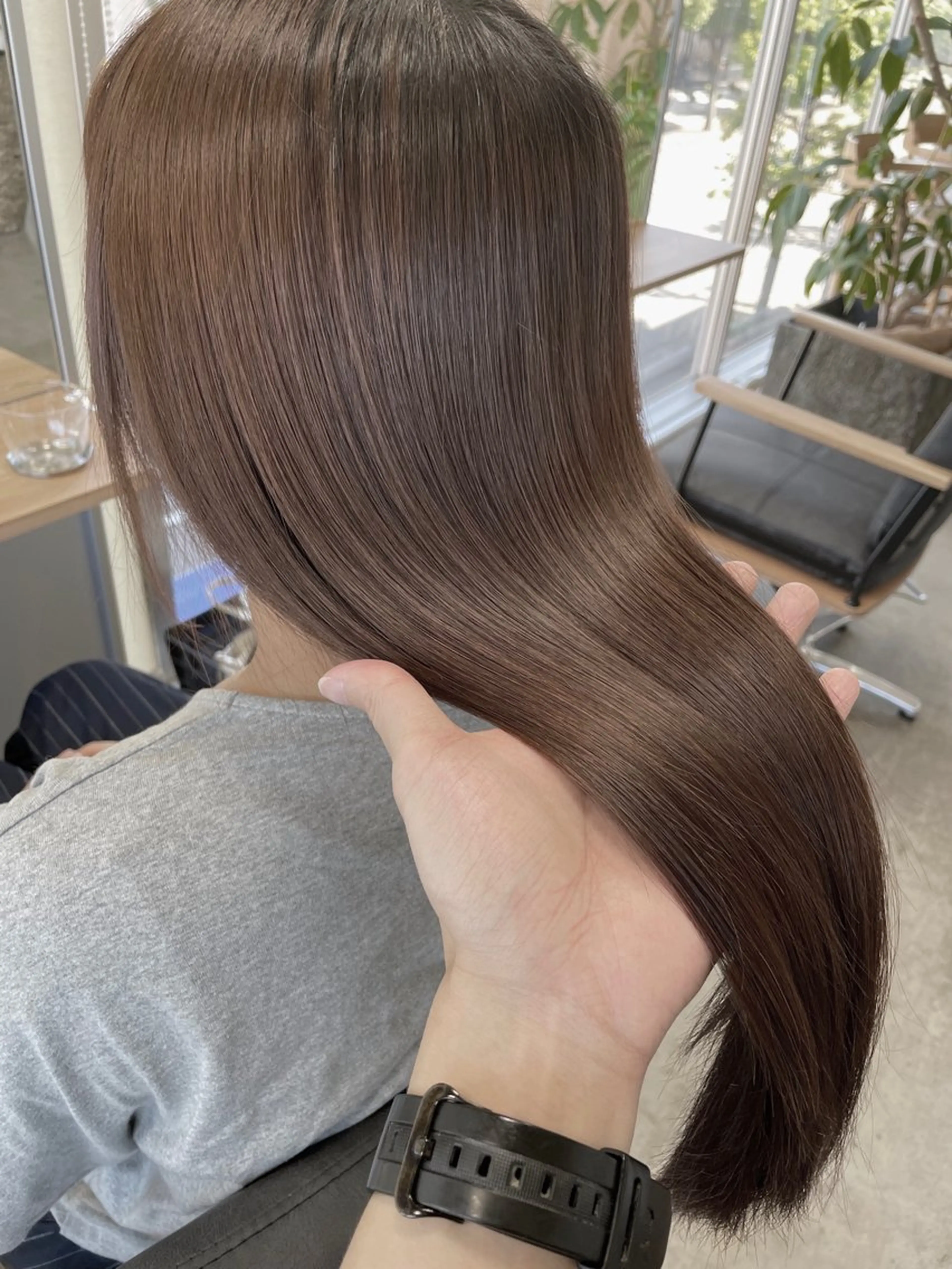 ロング カラー カット ヘアカラー トリートメント 髪質改善とカラー特化 ✨Hito.nowaのヘアスタイル