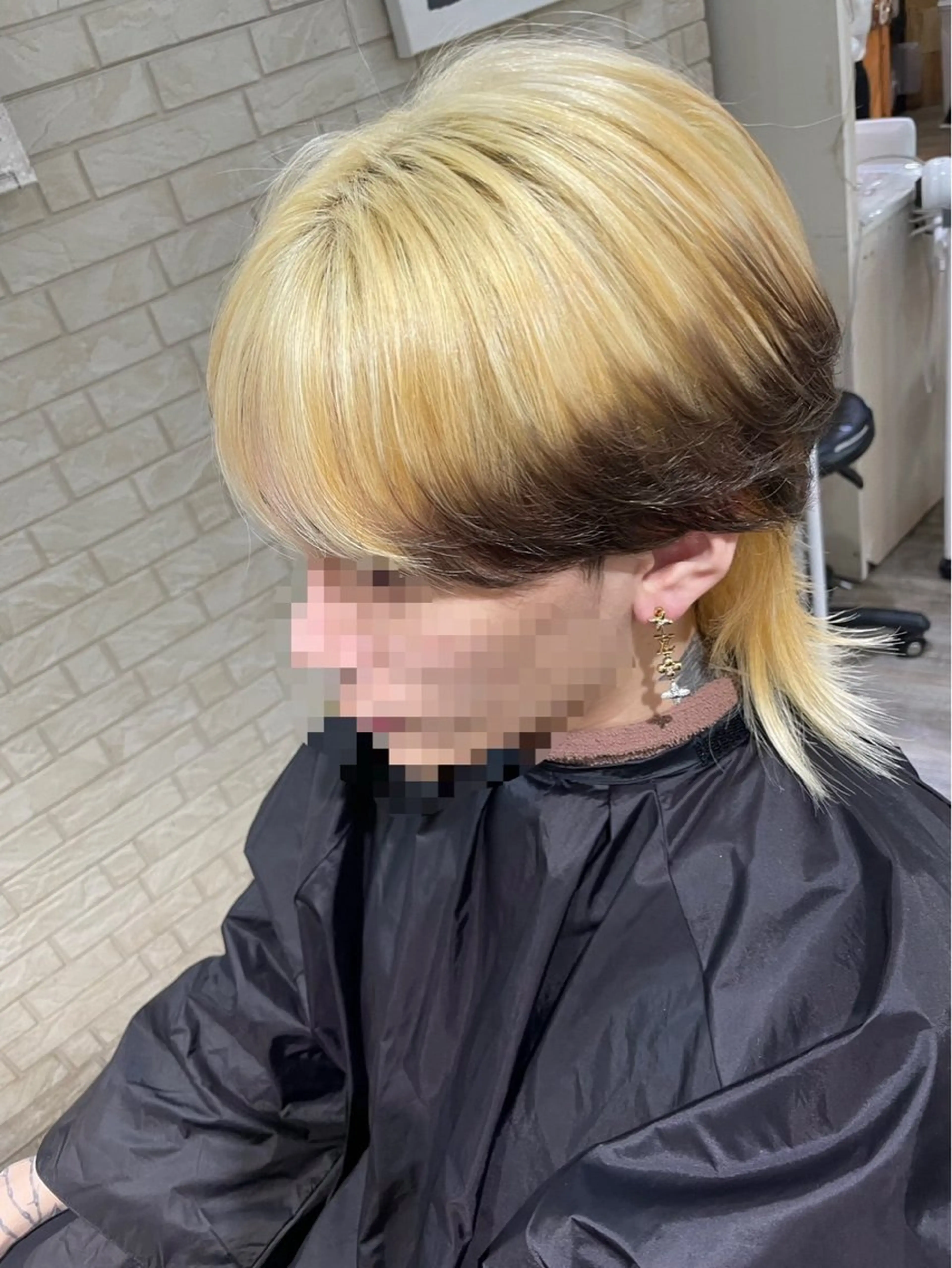 カラー メンズ COREblanc ゆきの／表参道 原宿のヘアスタイル