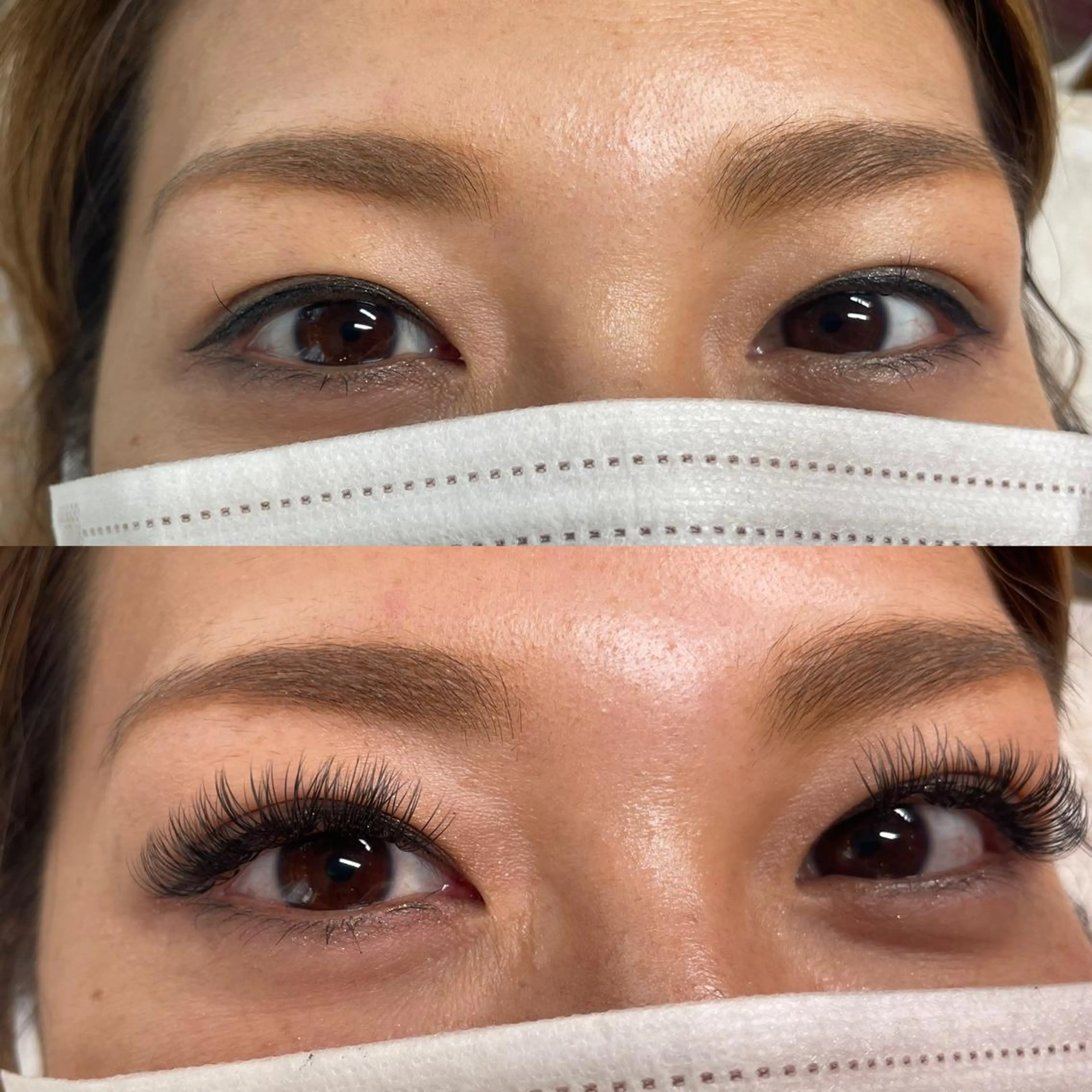 マツエク・マツパ フラットラッシュ 自まつ毛改善サロンHYGGE青葉台所属・mami saijoのマツエク・マツパデザイン