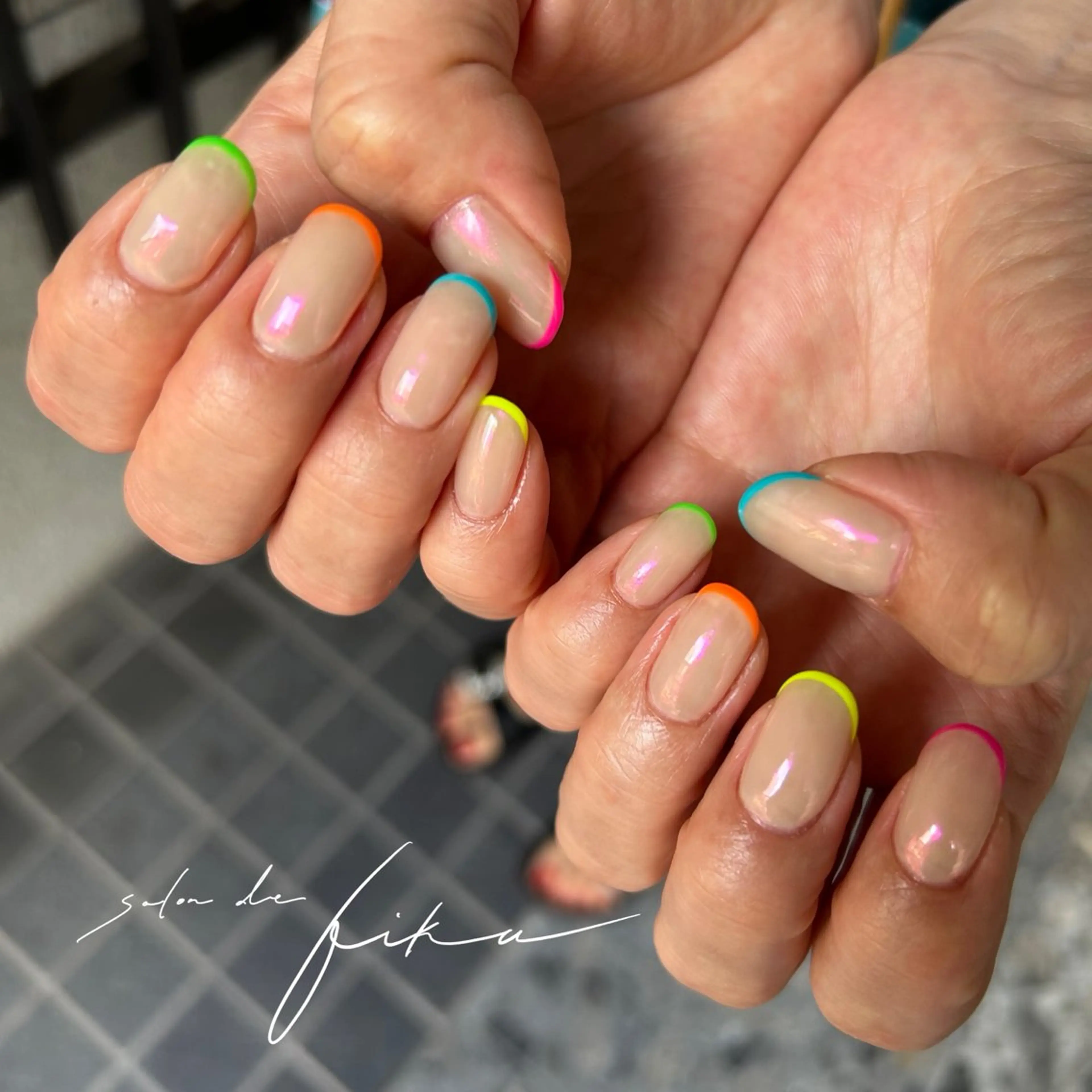 ネイル Rio 𓍼のネイルデザイン