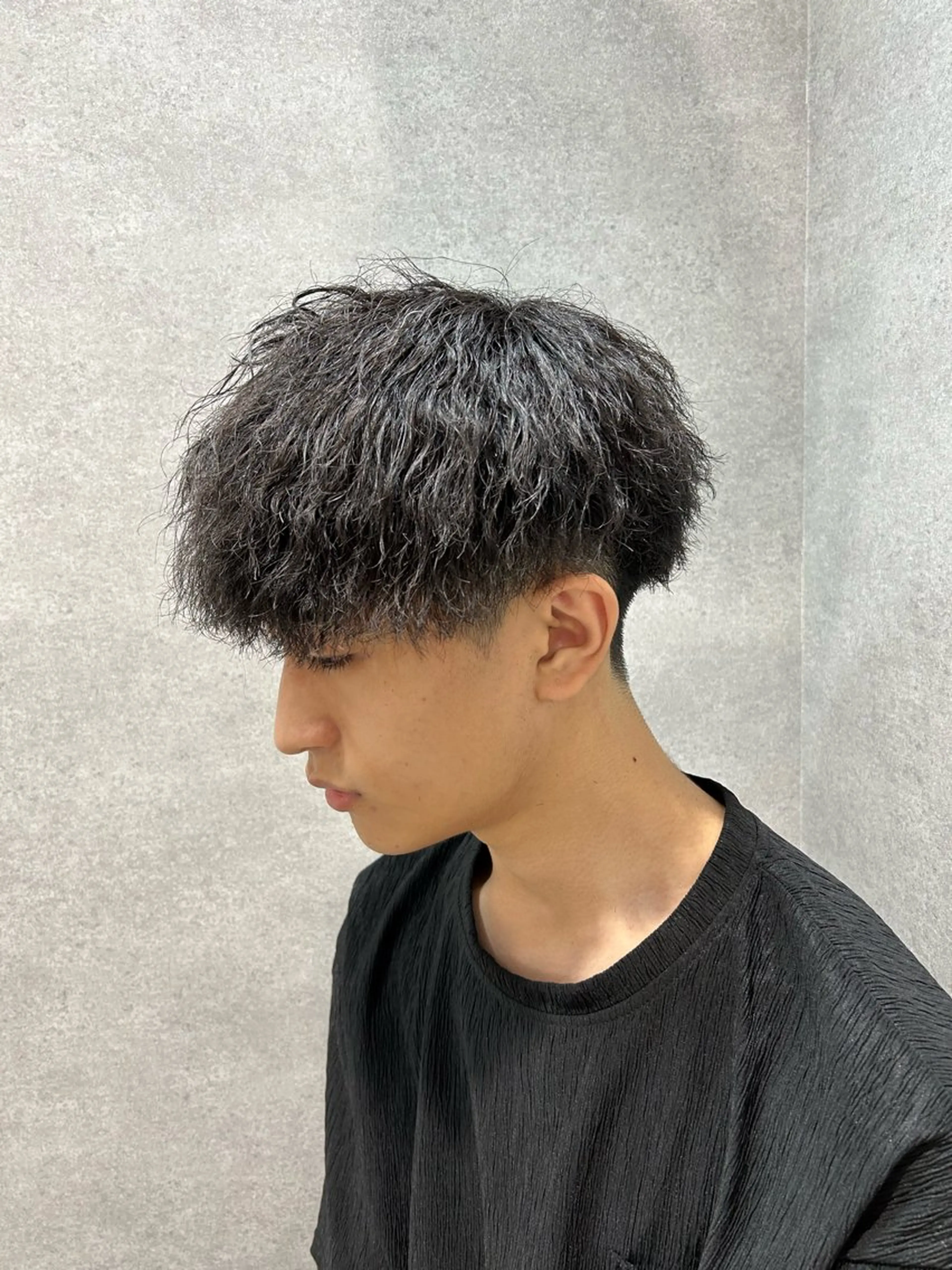 ショート パーマ メンズ トレンド🔥メンズ 特化⚡️網野裕希のヘアスタイル