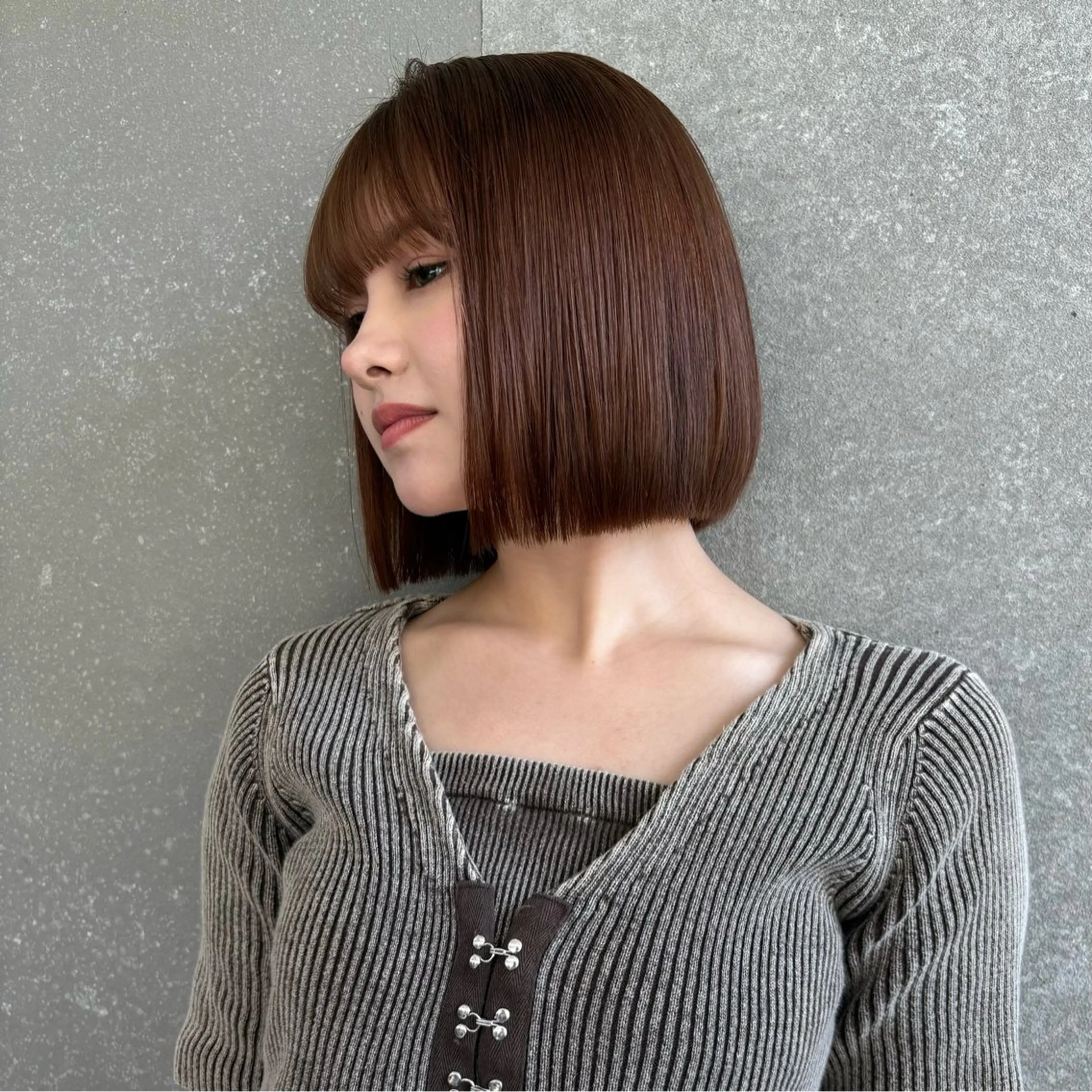 《トップスタイリスト以上の講習付き》Bobカット➕スチーム付き1stepトリートメント⭐️の写真