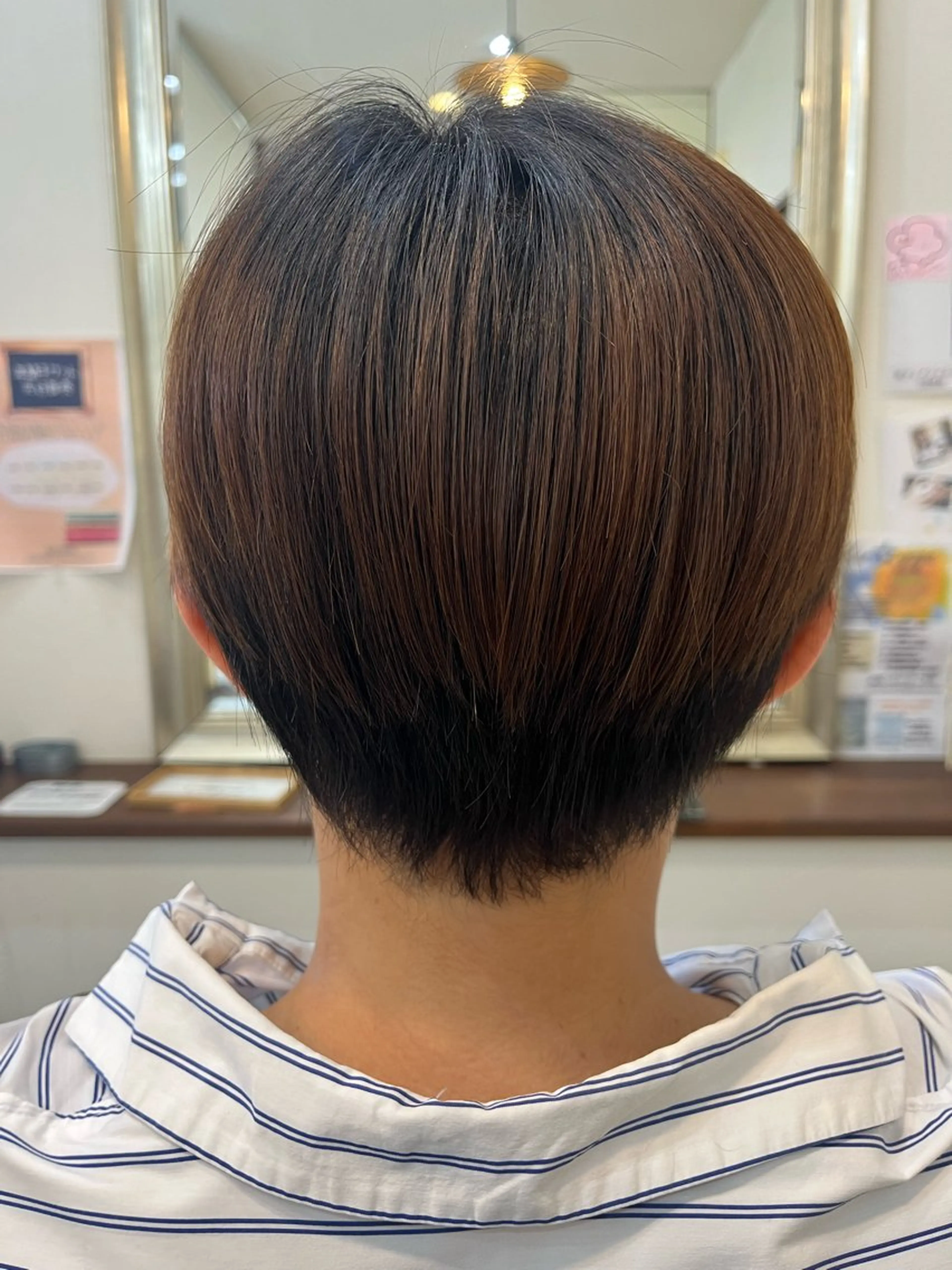 ショート ショートヘア カット 縮毛矯正 Shall hair design所属・佐藤 佳奈のヘアスタイル