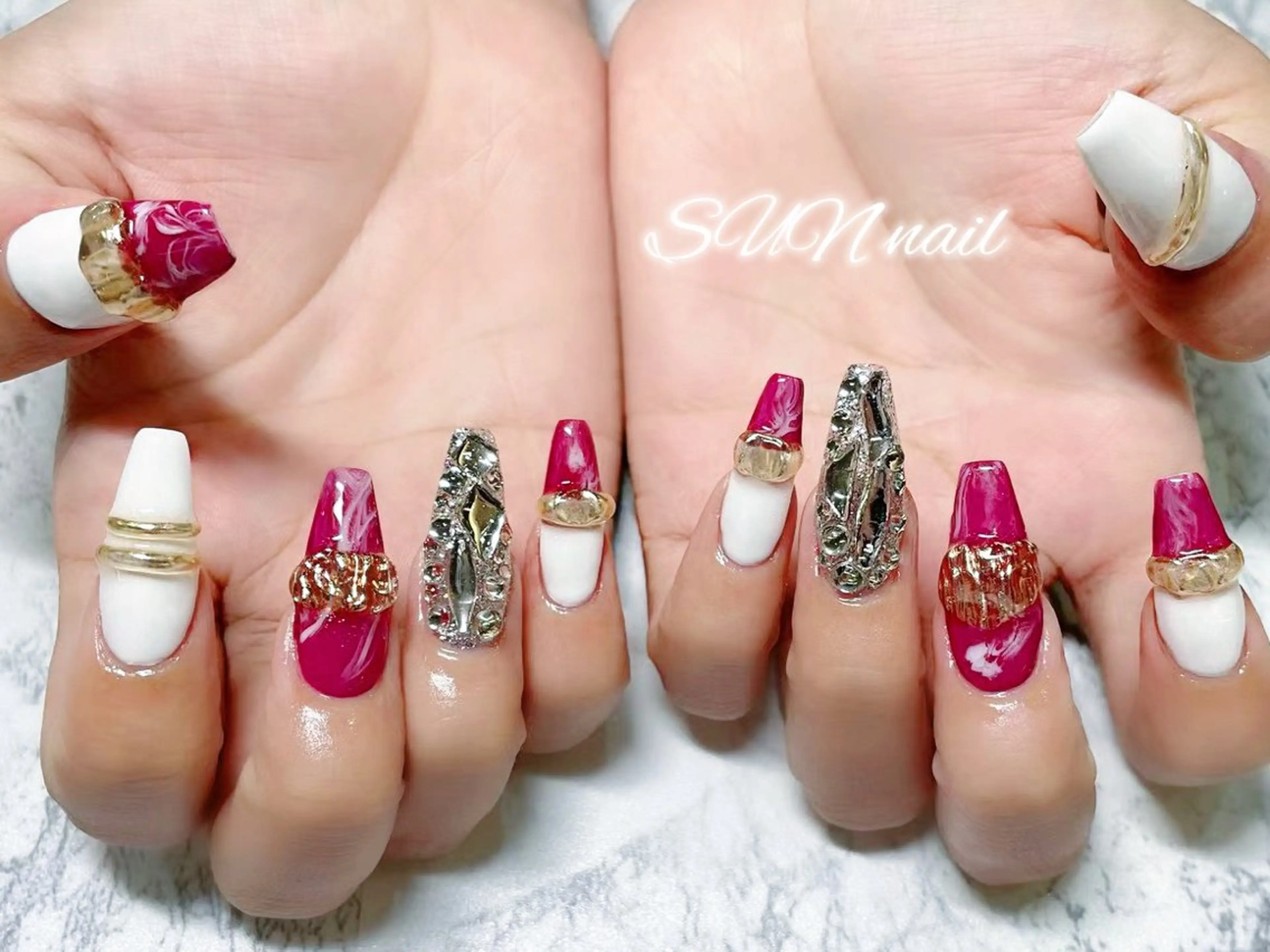 ネイル SUN nail上本町のネイルデザイン
