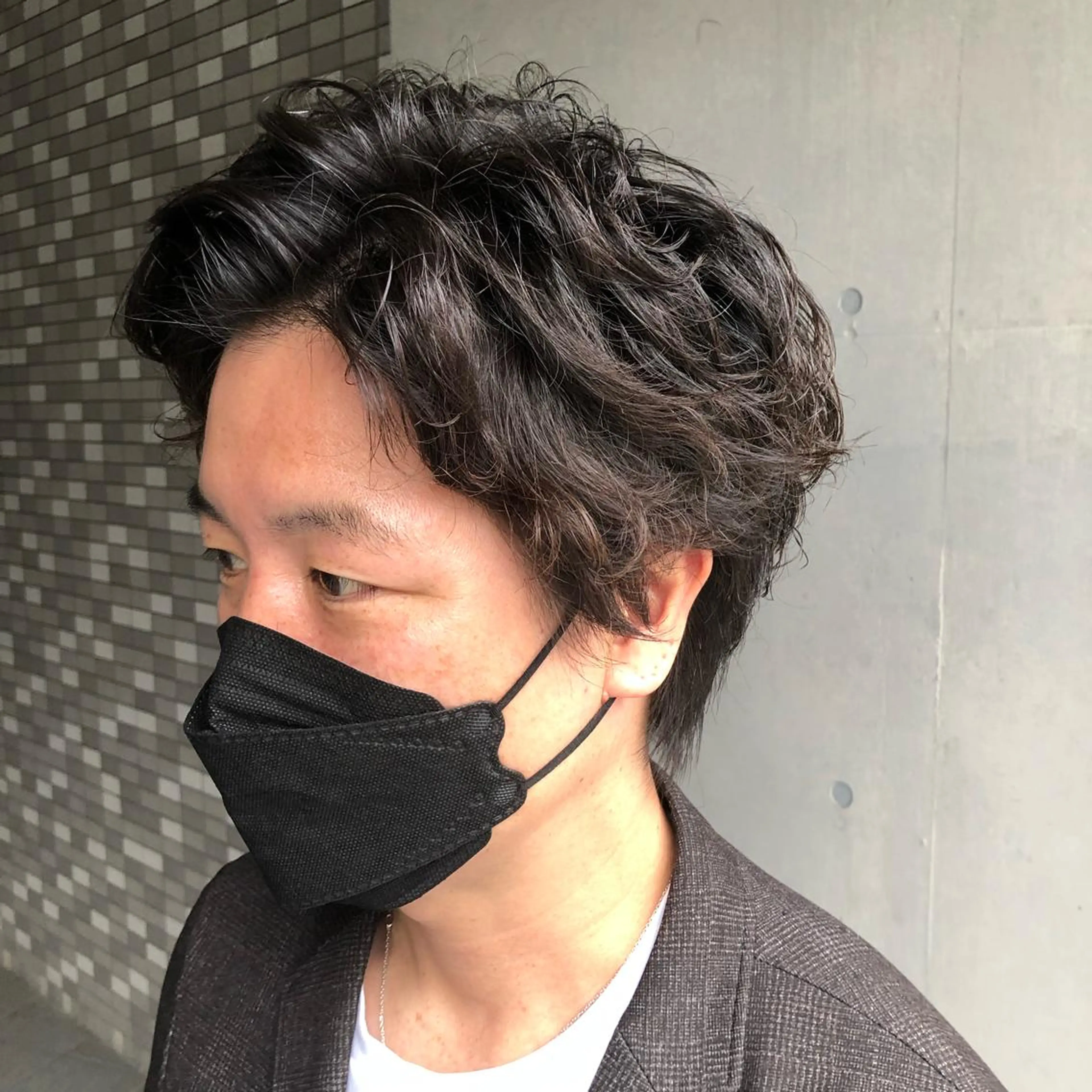 ショート カット パーマ トリートメント Glanz hair所属・Glanz hair 坂牛匠のヘアスタイル